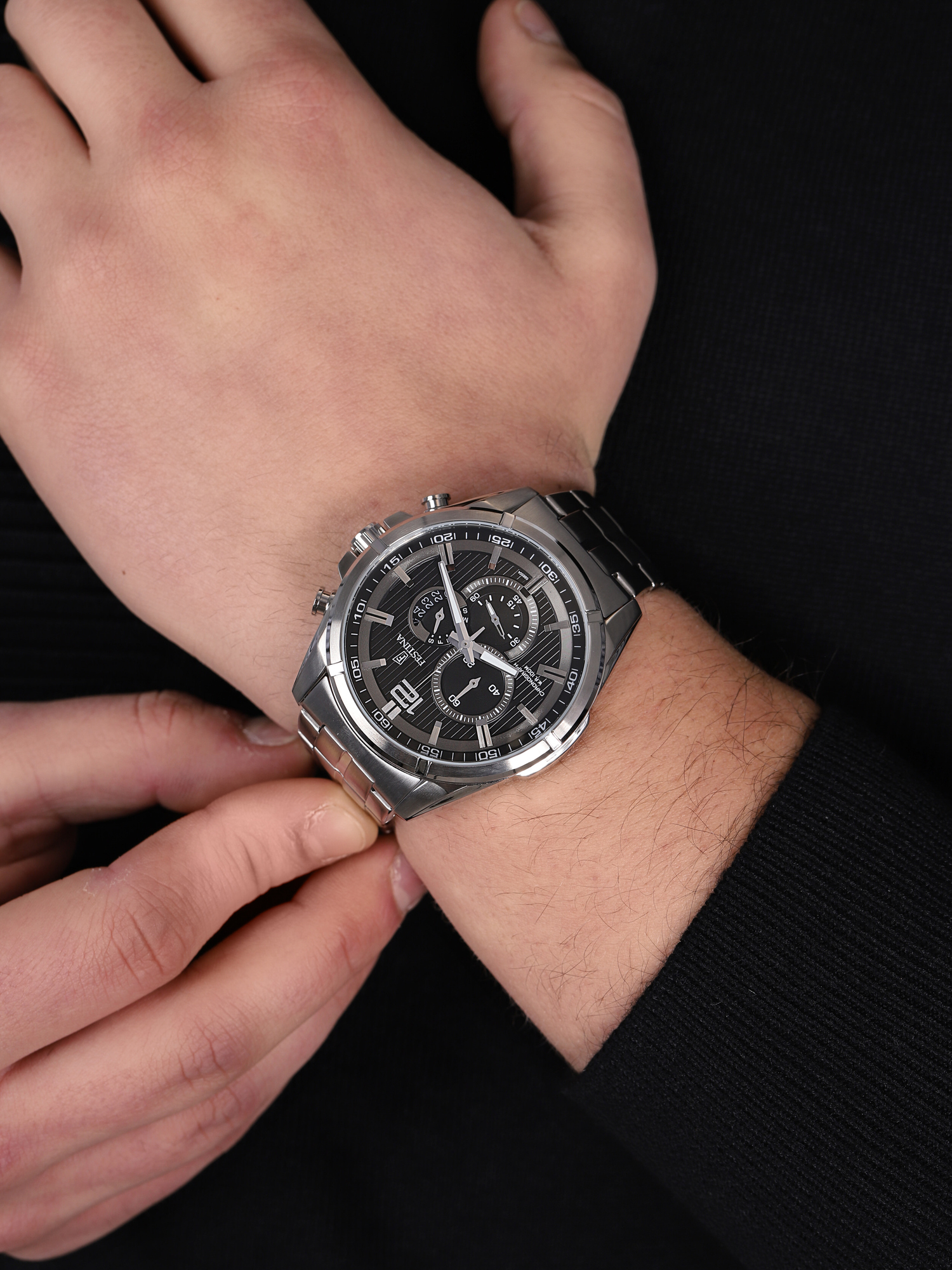 Festina F6865-4 Chrono Sport zegarek klasyczny Chronograf - miniatura 3
