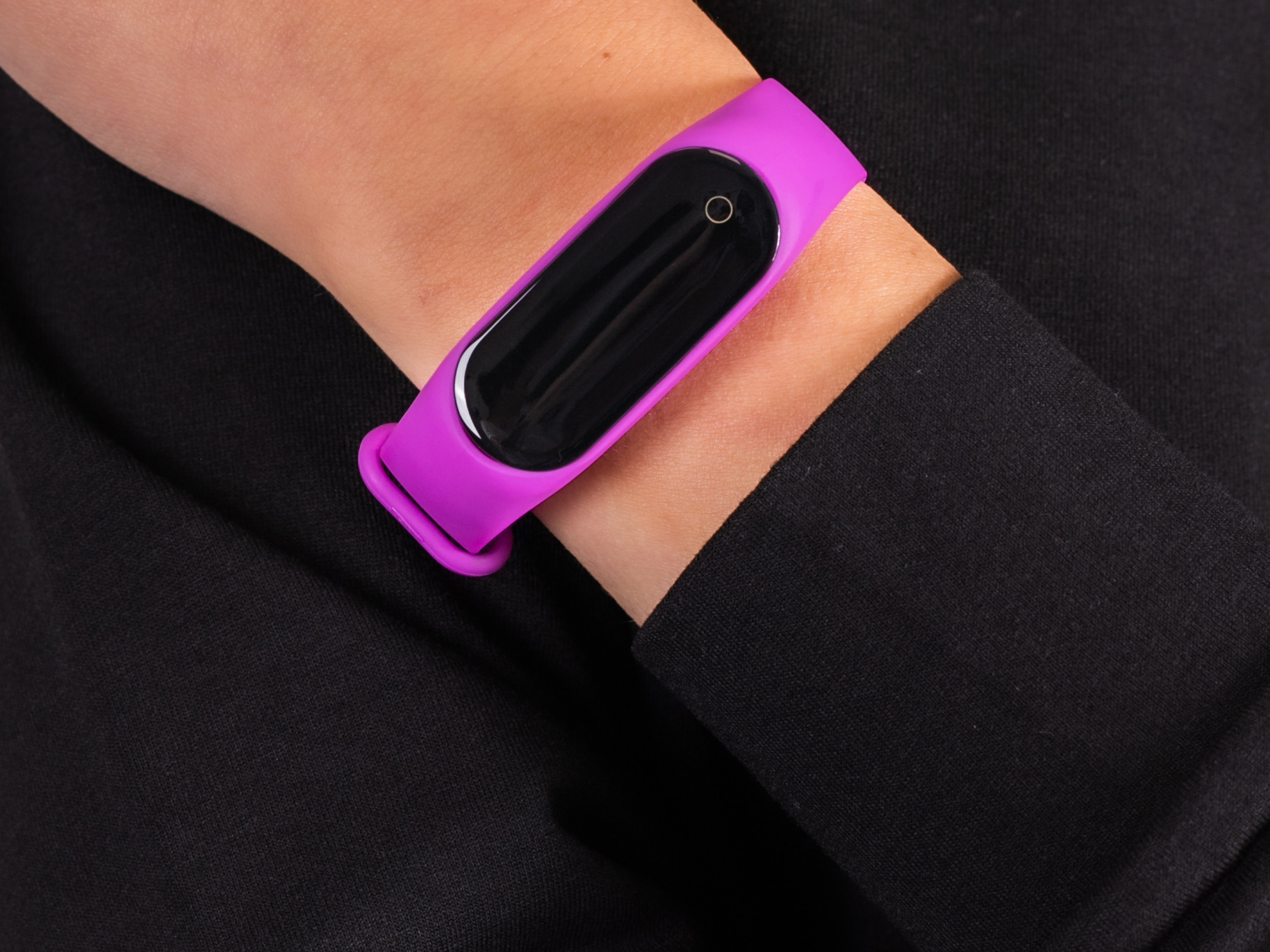 Garett 5903246286649 Smartband Opaska Sportowa Garett Fit 7 Plus RT fioletowy zegarek sportowy Smartbandy - Opaski sportowe - miniatura 4