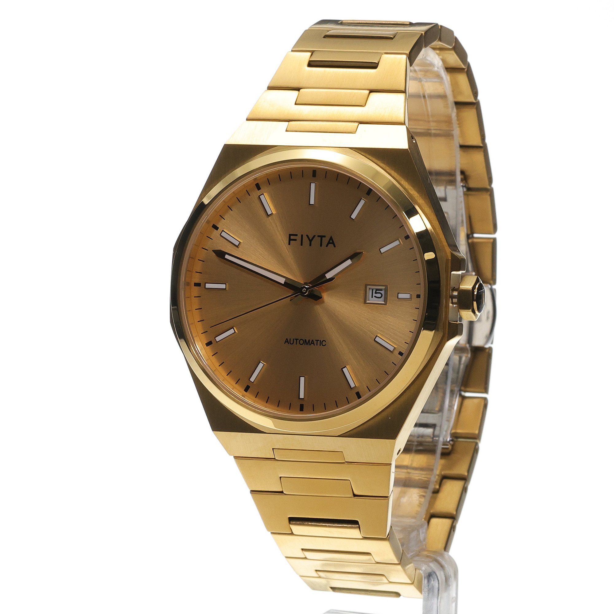 Fiyta DGA802099GGG Classic Automatic Urban Golden Era Męskie klasyczny zegarek złoty