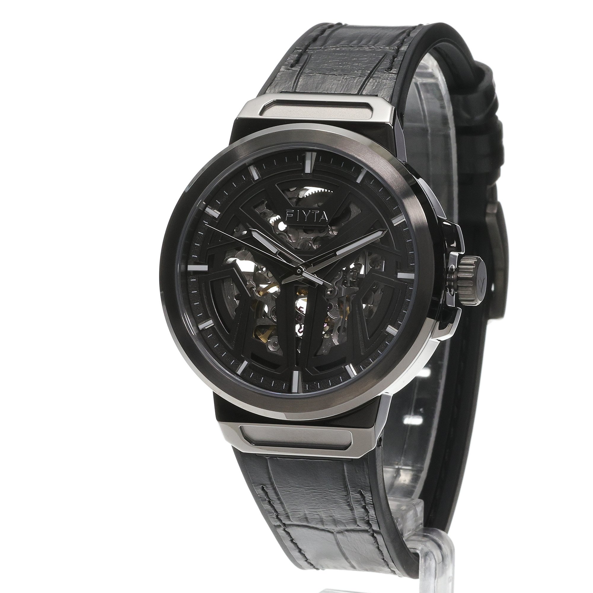 Fiyta GA35008HHBB Interstellar Space Capsule Automatic Męskie klasyczny zegarek szary - miniatura 2
