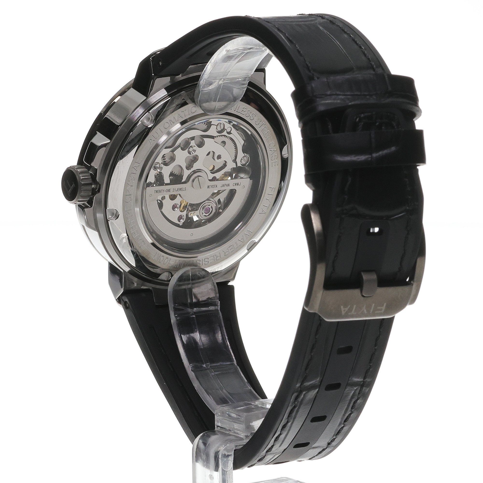 Fiyta GA35008HHBB Męskie Interstellar Space Capsule Automatic zegarek męski klasyczny szafirowe - miniatura 4
