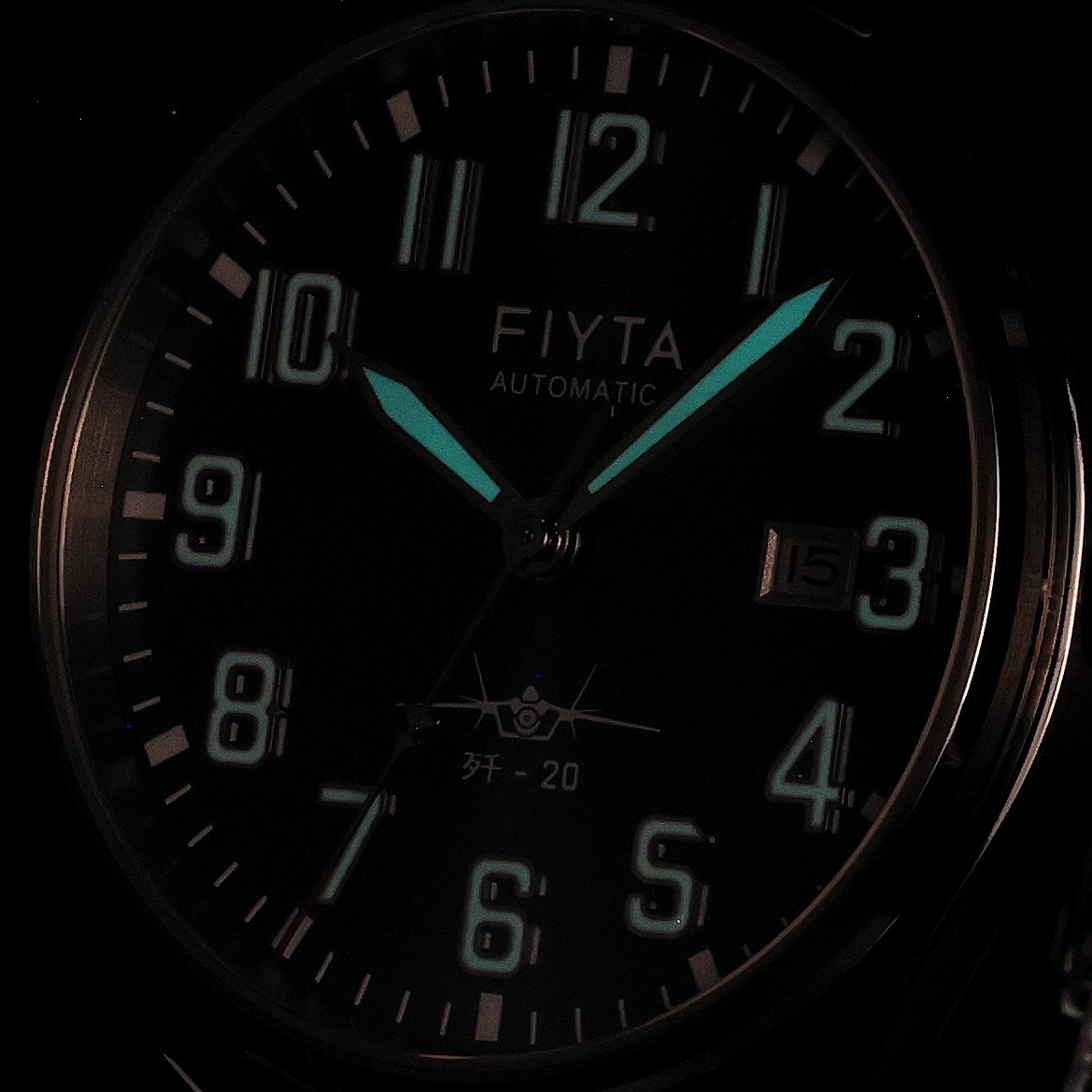 Fiyta GA881013WLW Męskie Mach Automatic zegarek męski klasyczny szafirowe - miniatura 5