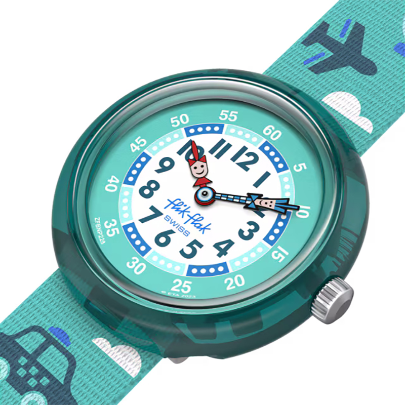 Flik Flak FBNP228 TIME TO MOVE zegarek klasyczny Story Time - miniatura 3