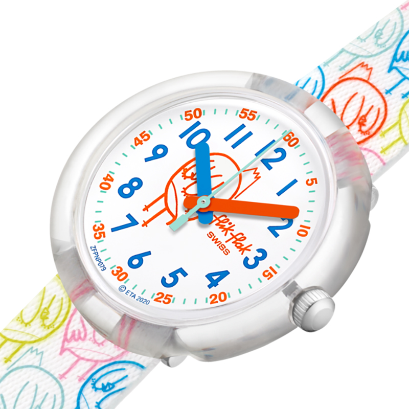 Flik Flak FPNP079 dla dzieci zegarek Power Time pasek - miniatura 2