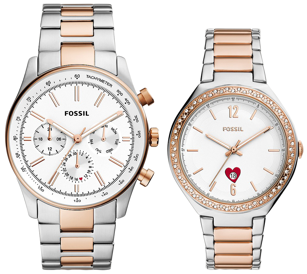 Fossil HIS AND HERS MULTIFUNCTION BQ2756SET