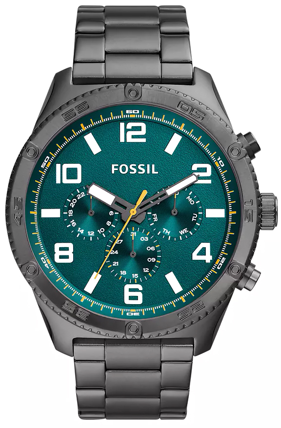 Fossil BROX MULTIFUNCTION Stainless Steel 50mm BQ2779