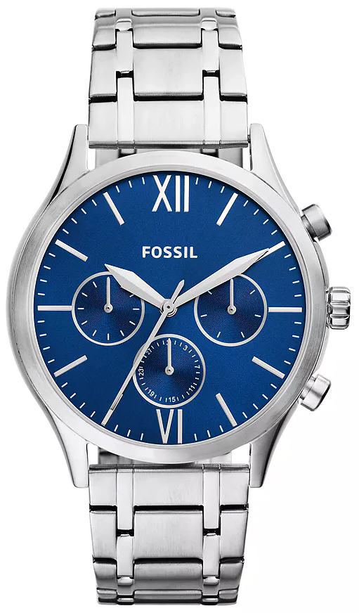 Fossil FENMORE MULTIFUNCTION Stainless Steel 44m BQ2808