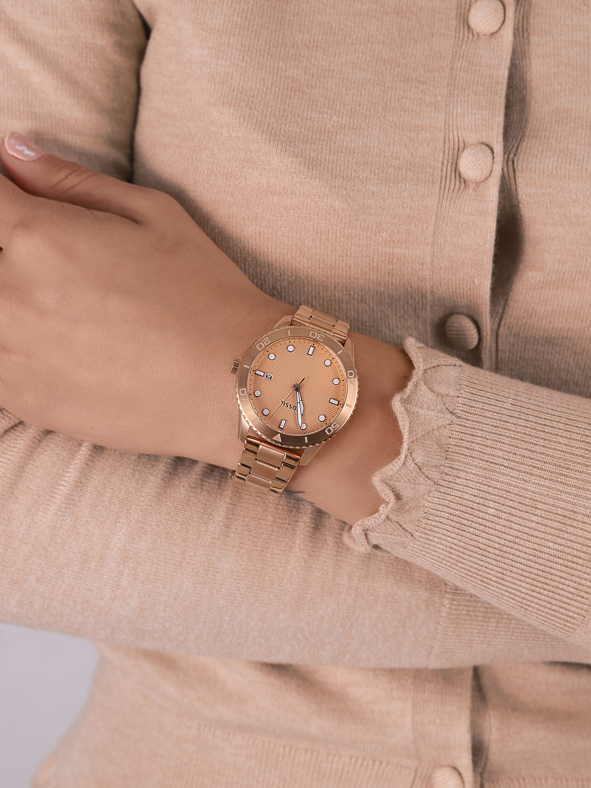 Fossil BQ3596 DAYLE zegarek klasyczny Dayle - miniatura 3