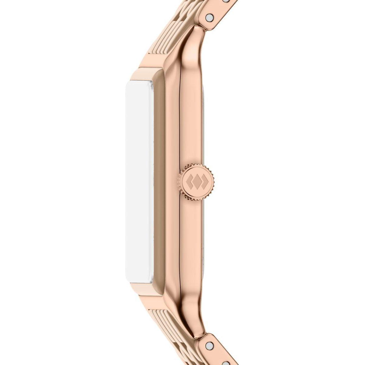 Fossil CE1137 zegarek damski Damskie różowe złoto - miniatura 6