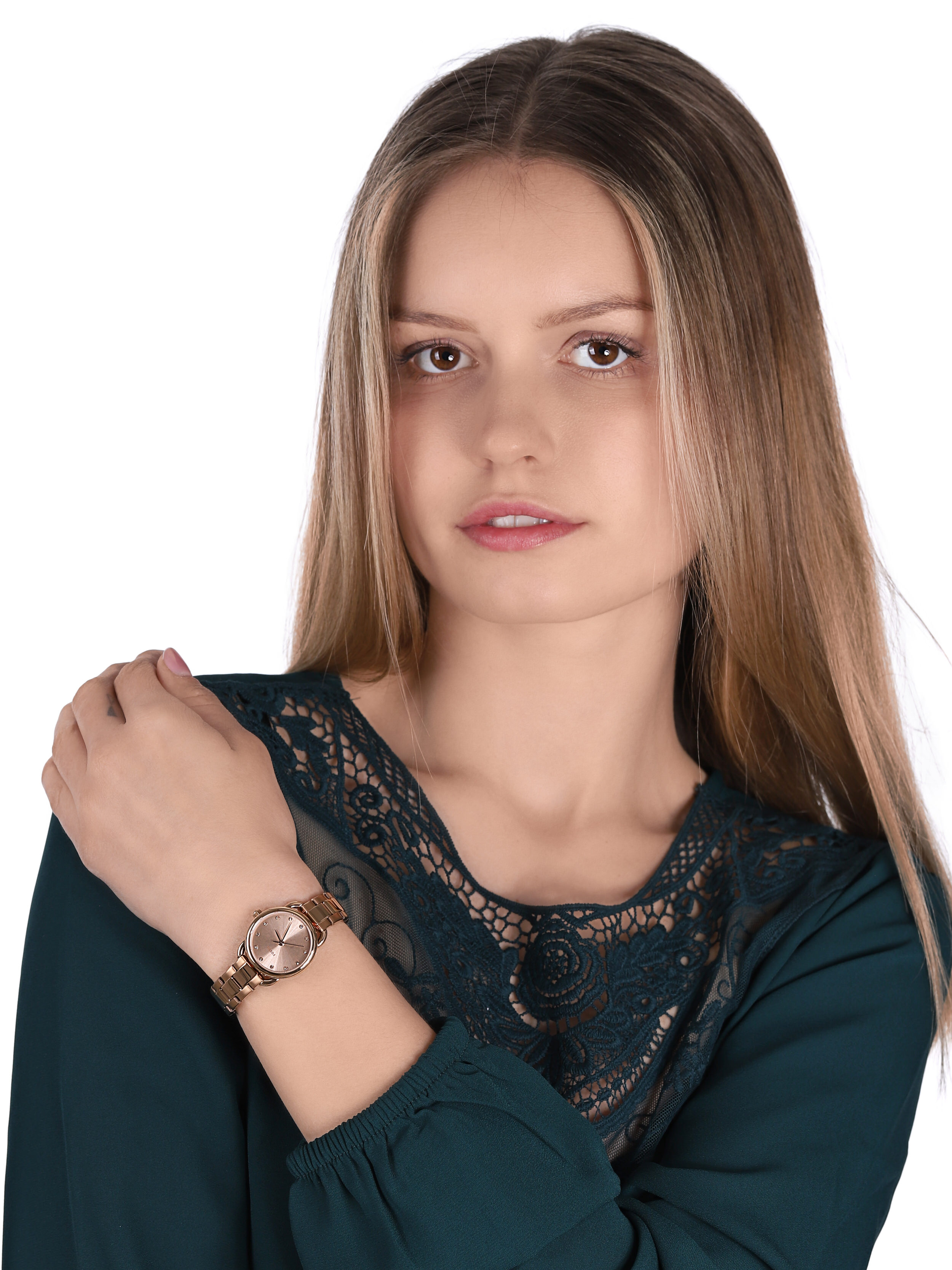 Fossil ES4497 Tailor TAILOR MINI zegarek damski fashion/modowy mineralne - miniatura 2