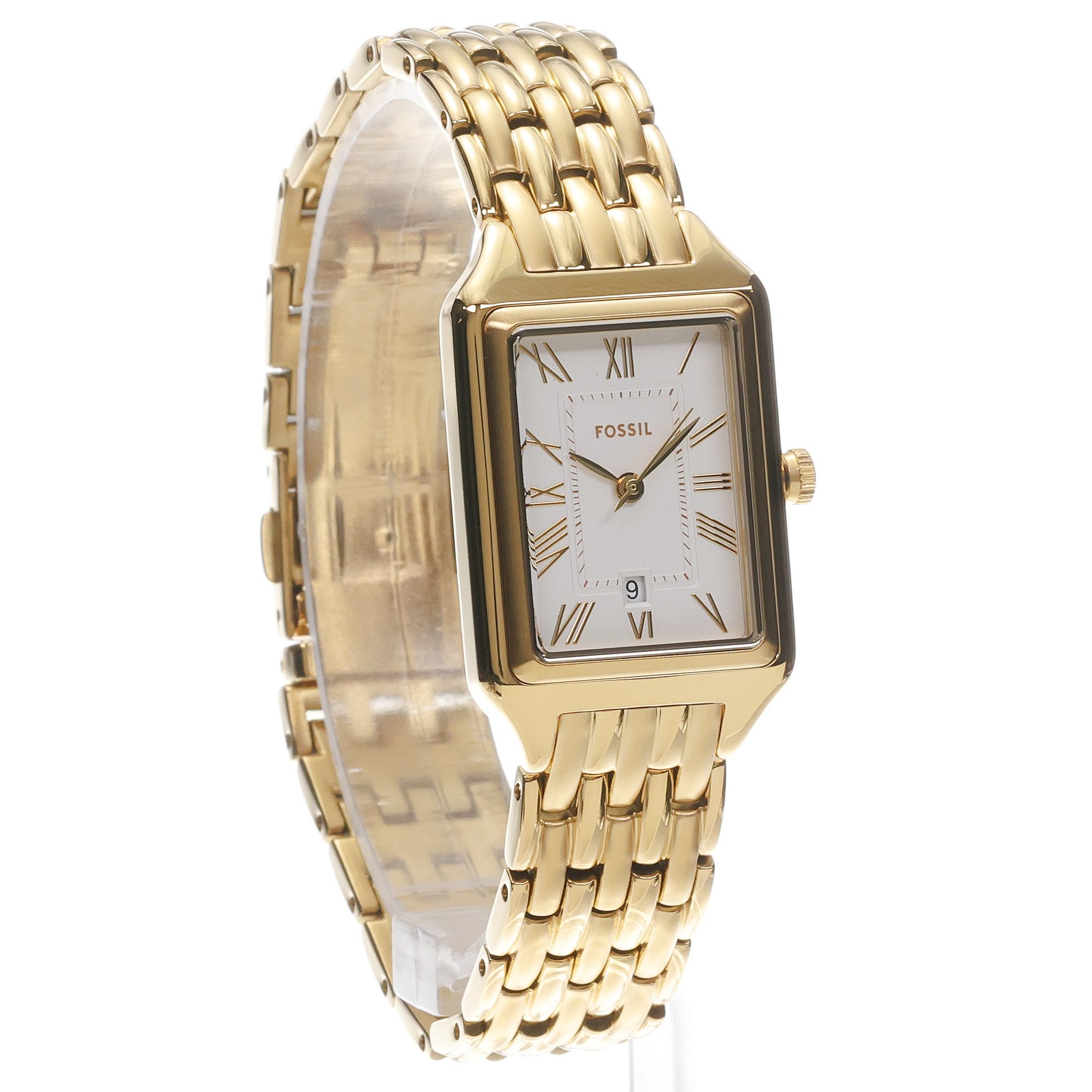 Fossil ES5220 Damskie RAQUEL Gold Stainless Steel 23mm zegarek damski klasyczny mineralne