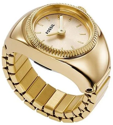 Fossil ES5246 Fossil w formie pierścionka w złotym kolorze - zdjęcie 1