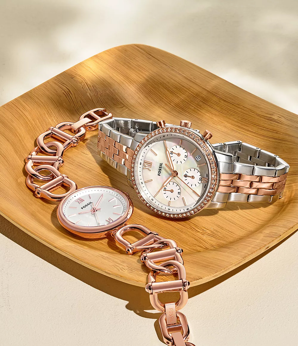 Fossil ES5279 zegarek srebrny fashion-modowy Damskie bransoleta - miniatura 9