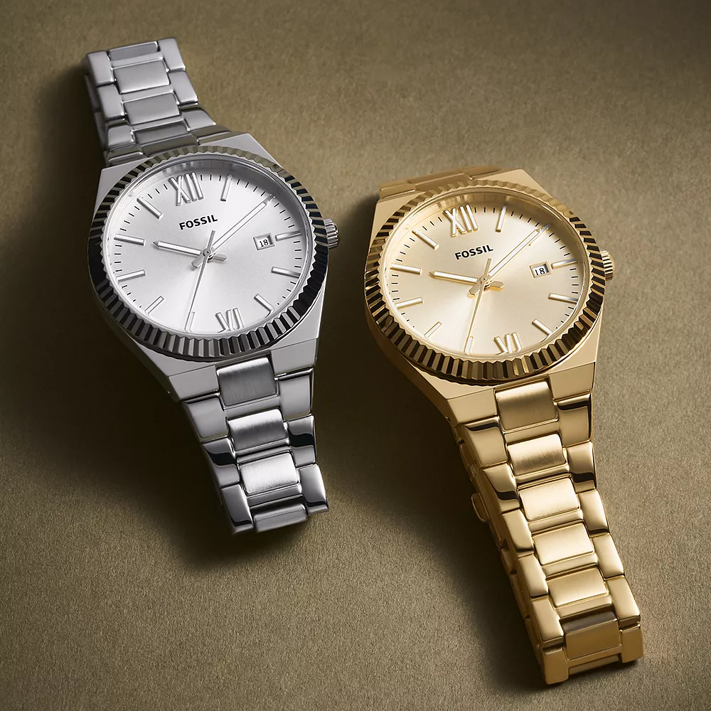 Fossil ES5300 zegarek srebrny klasyczny Damskie bransoleta - miniatura 9