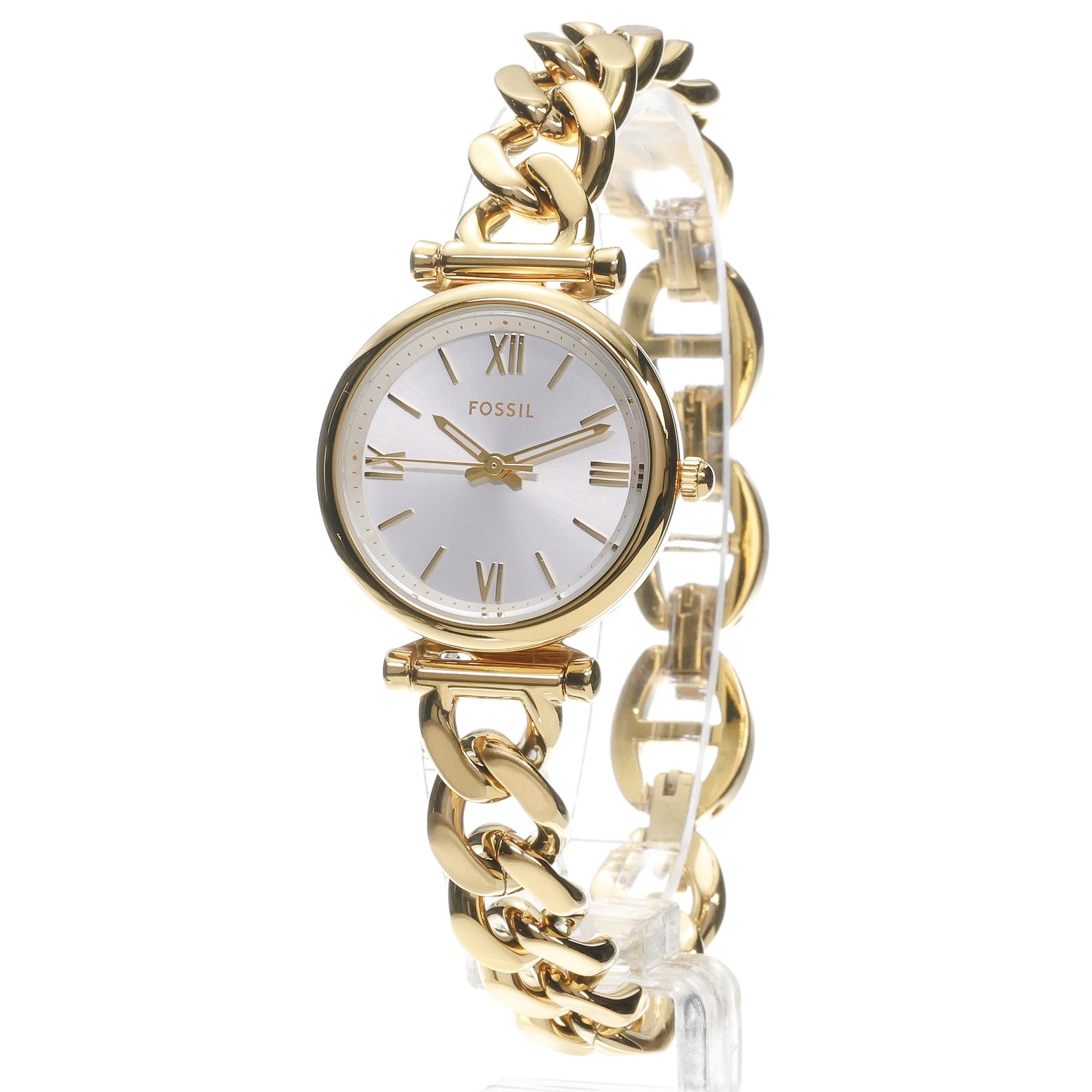 Fossil ES5329 CARLIE Gold Stainless Steel 28mm Damskie fashion-modowy zegarek złoty - miniatura 2