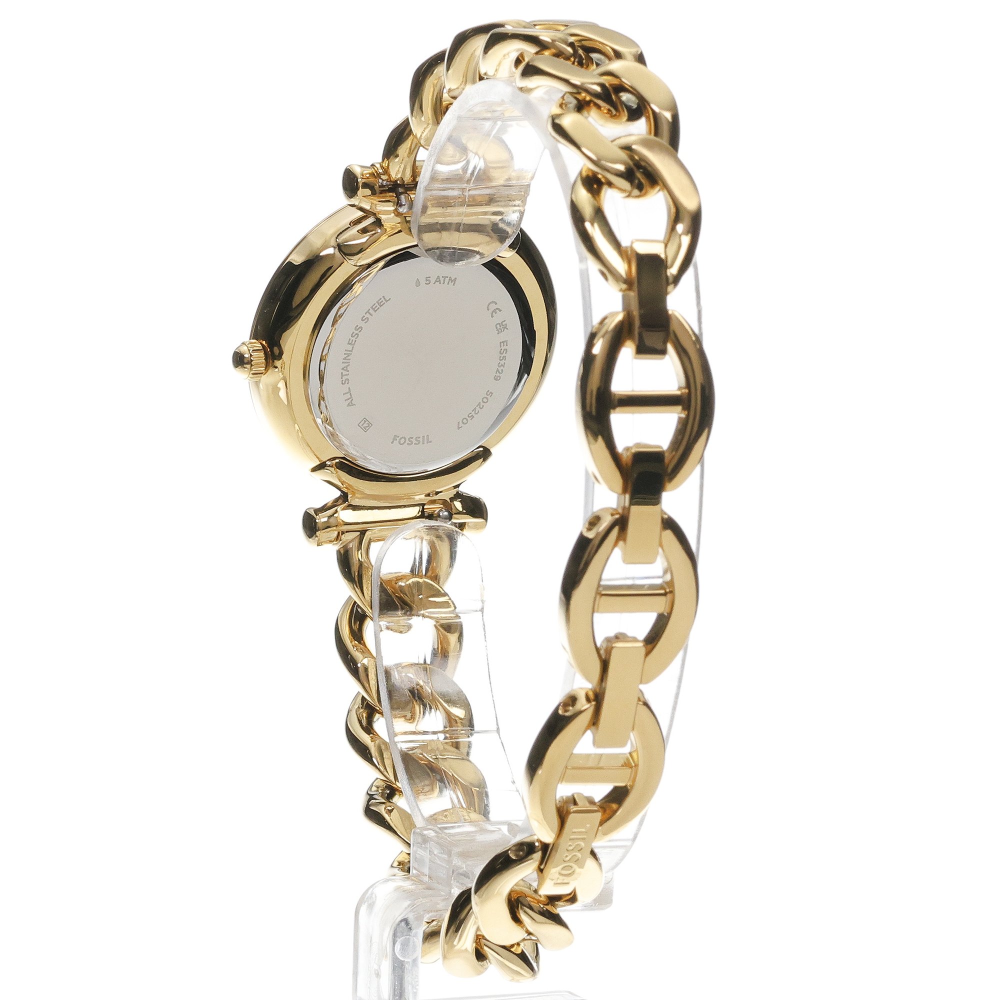 Fossil ES5329 Damskie CARLIE Gold Stainless Steel 28mm zegarek damski fashion-modowy mineralne - miniatura 4