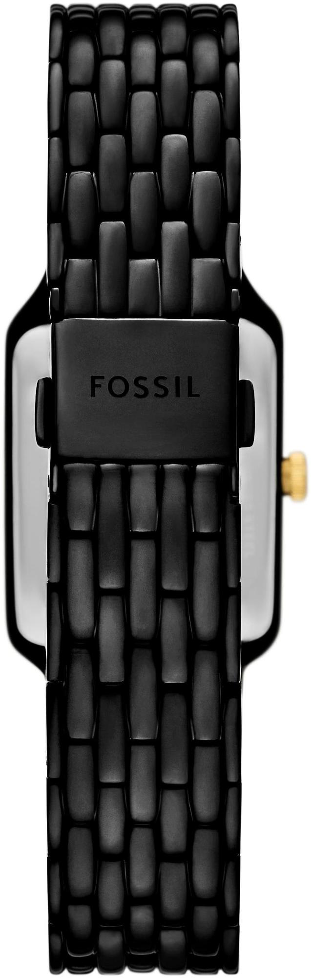 Fossil ES5385 zegarek czarny klasyczny Damskie bransoleta