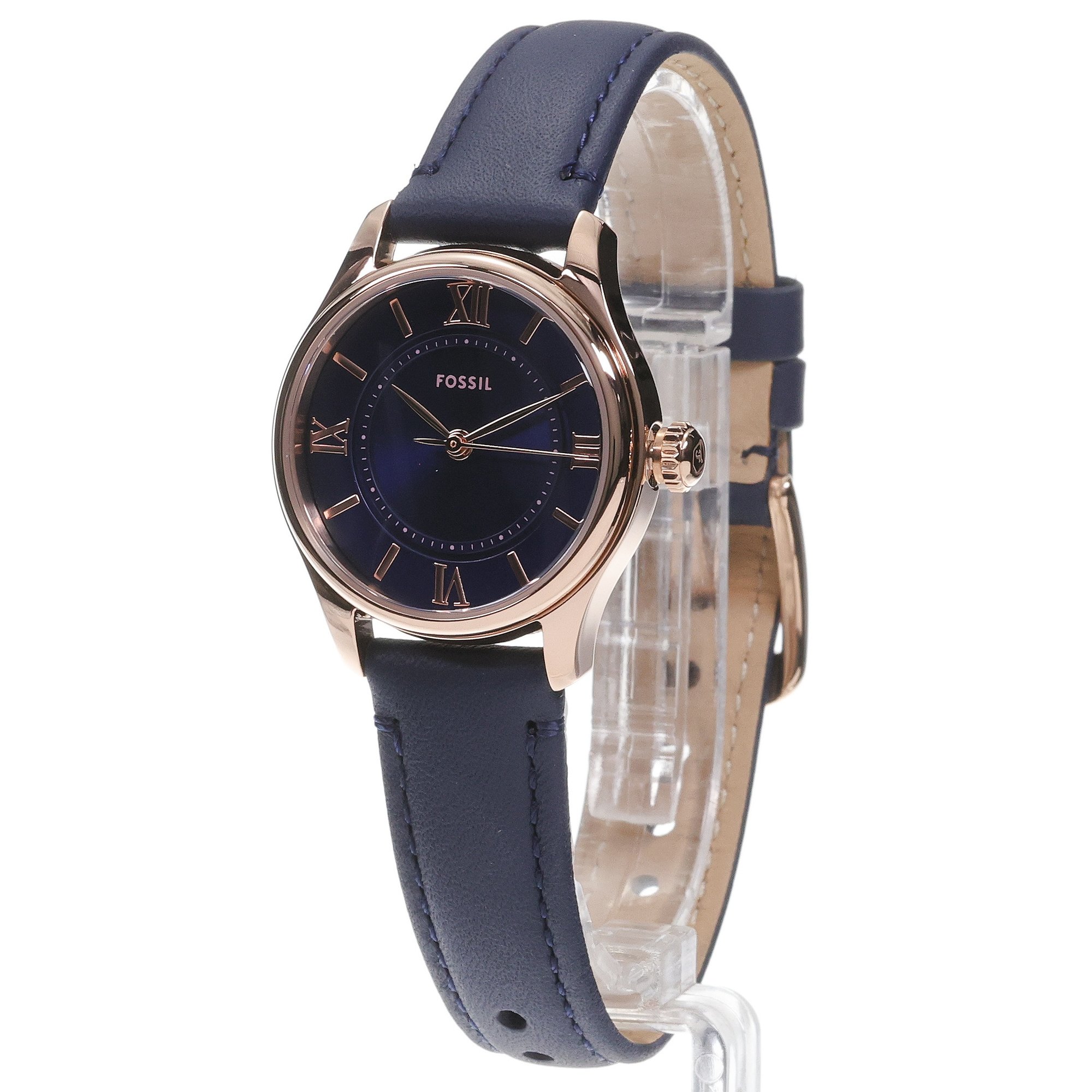 Fossil ES5424 zegarek różowe złoto biżuteryjny Fossil pasek - miniatura 2