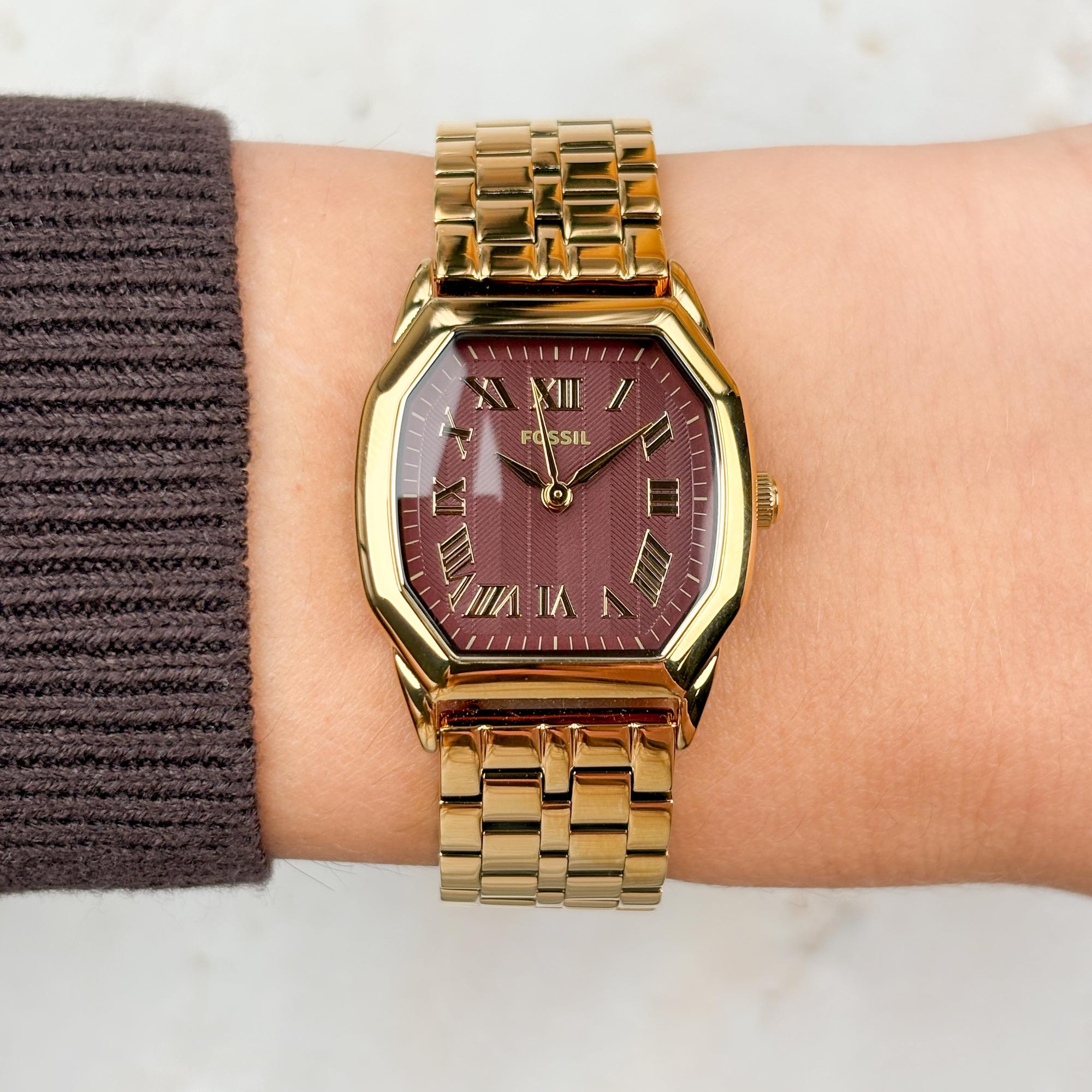 Fossil ES5511 zegarek damski Damskie złoty - miniatura 13