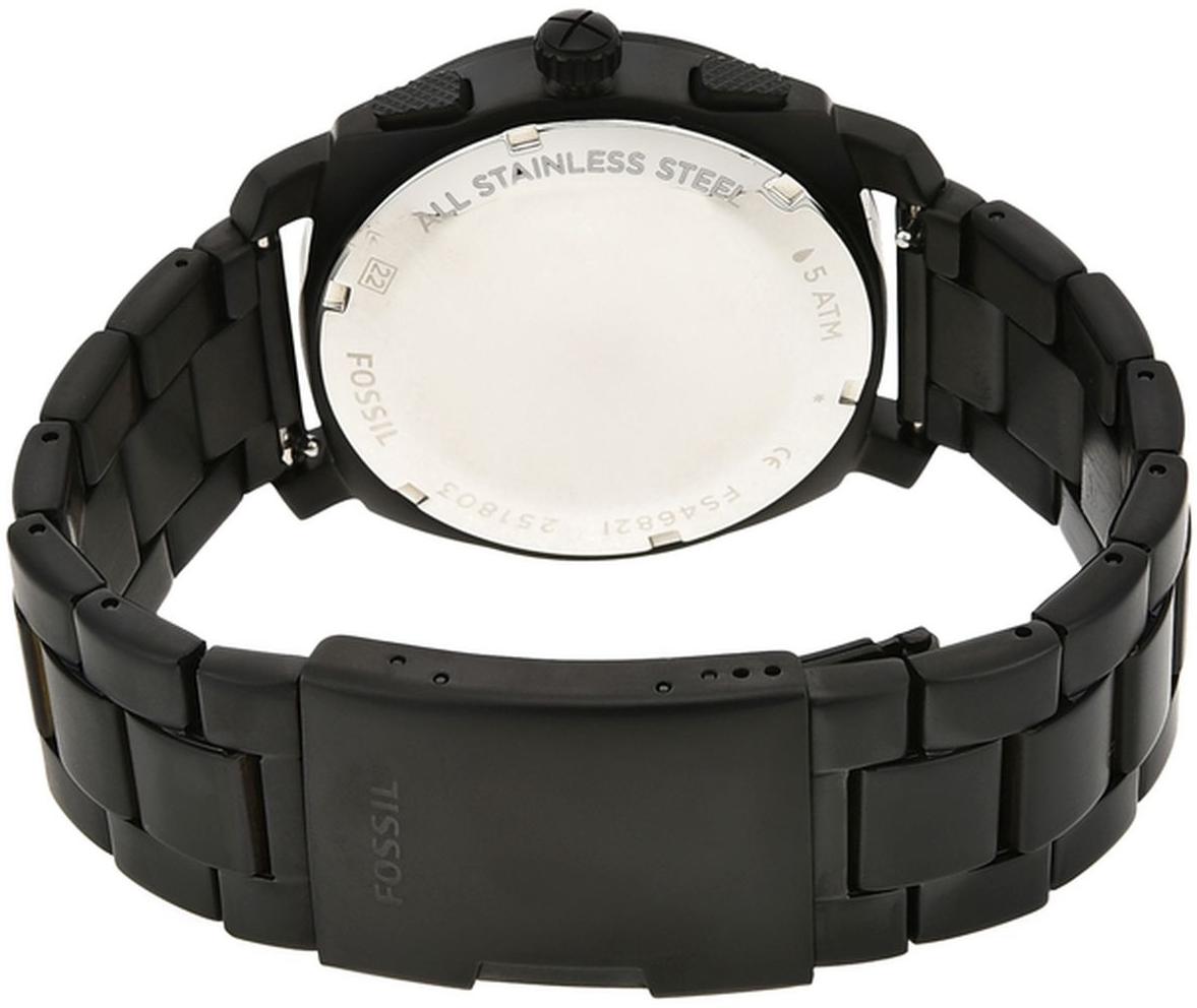 Fossil FS4682 MACHINE Mens Dress fashion-modowy zegarek czarny - miniatura 10