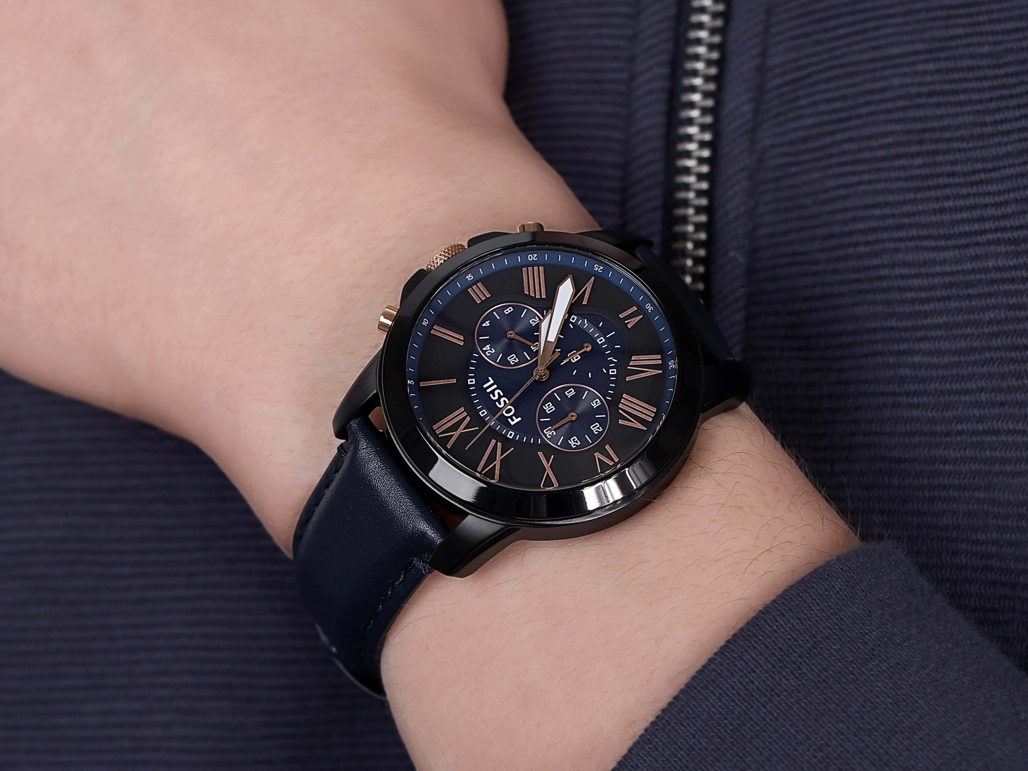 Fossil FS5061IE GRANT zegarek fashion/modowy Grant - miniatura 4