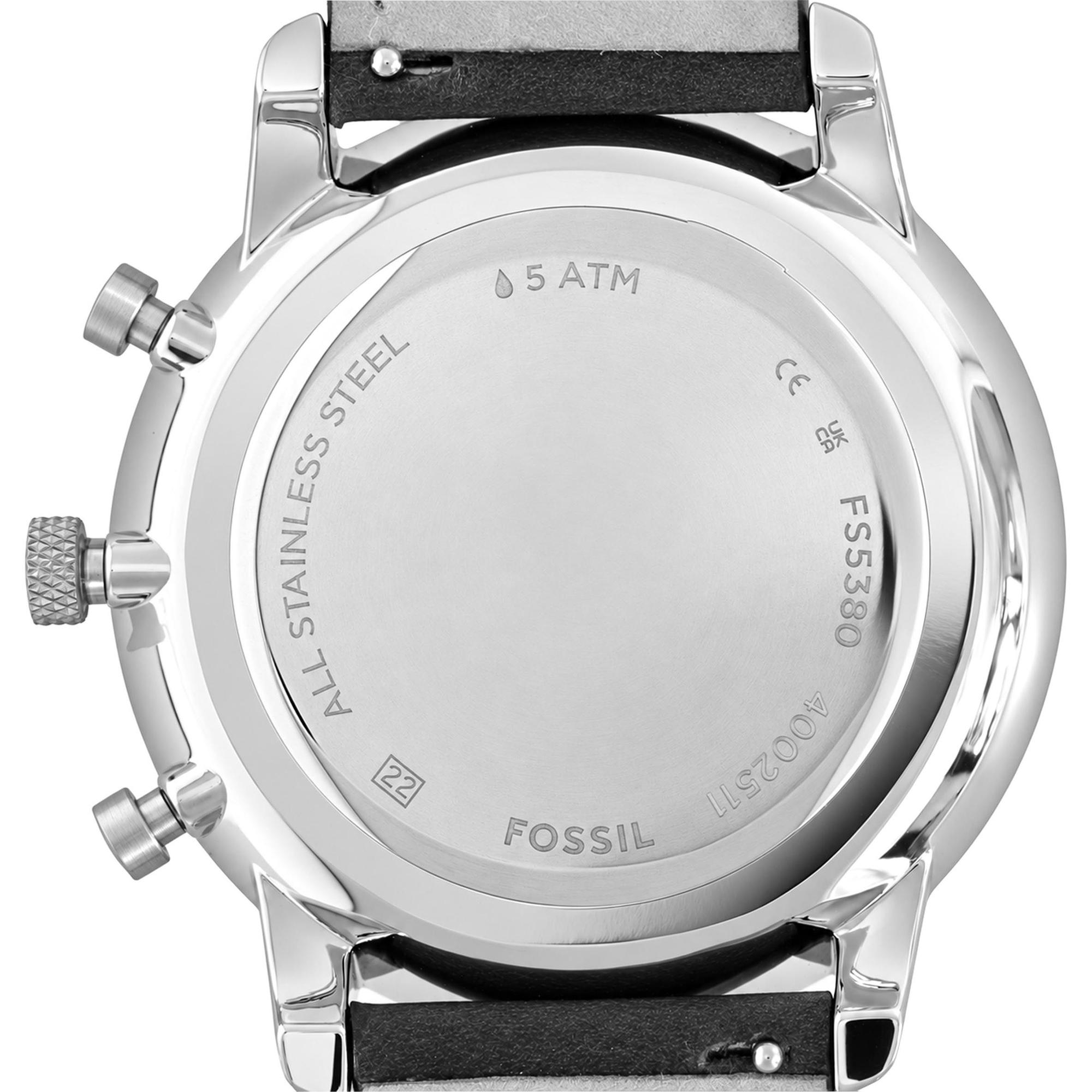 Fossil FS5380 Townsman klasyczny zegarek srebrny - miniatura 9