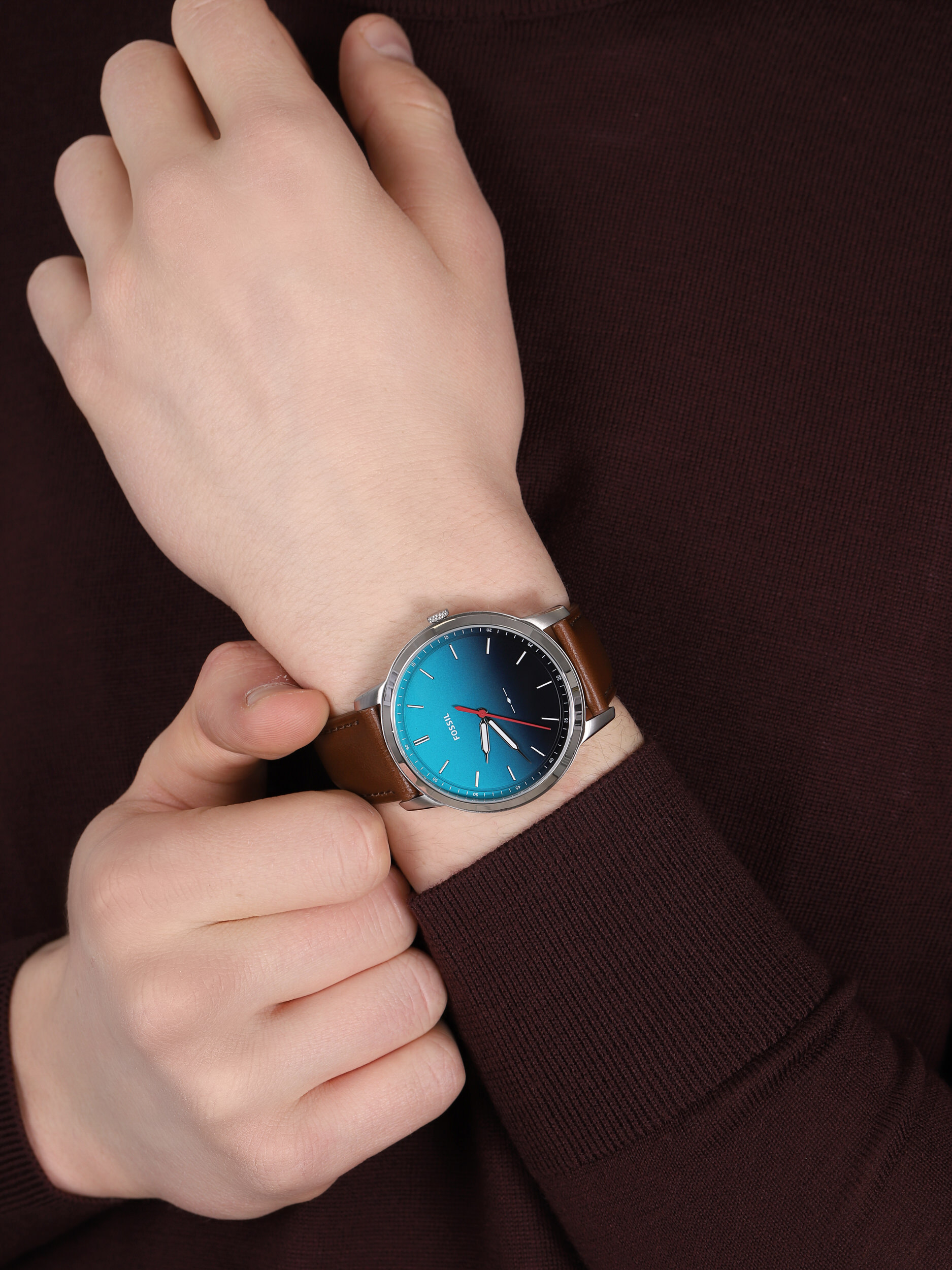 Fossil FS5440 THE MINIMALIST 3H zegarek klasyczny The Minimalist - miniatura 3