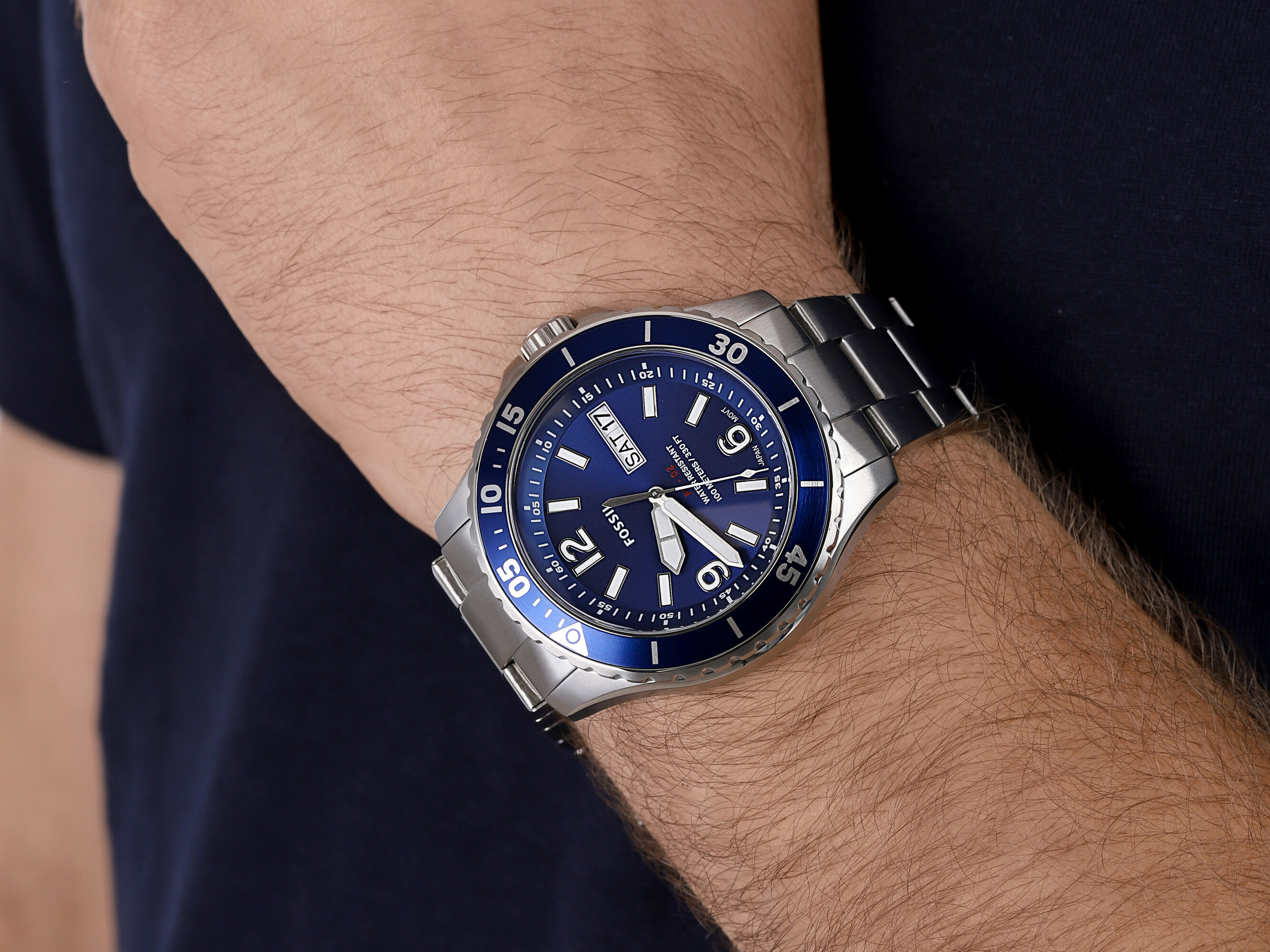 Fossil FS5691 FB-02 zegarek klasyczny FB-02 - miniatura 4