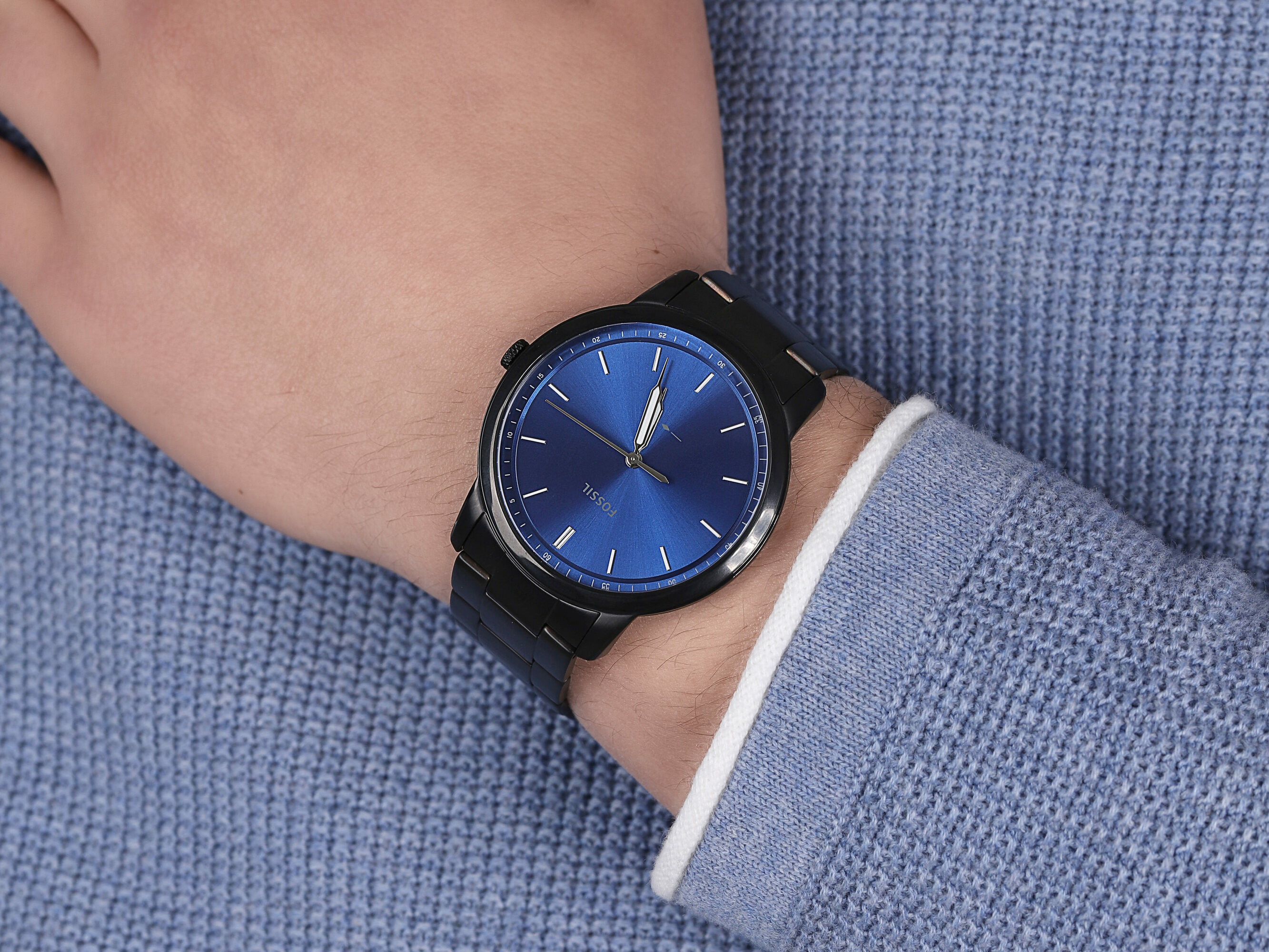 Fossil FS5693 The Minimalist THE MINIMALIST 3H zegarek męski klasyczny mineralne - miniatura 4