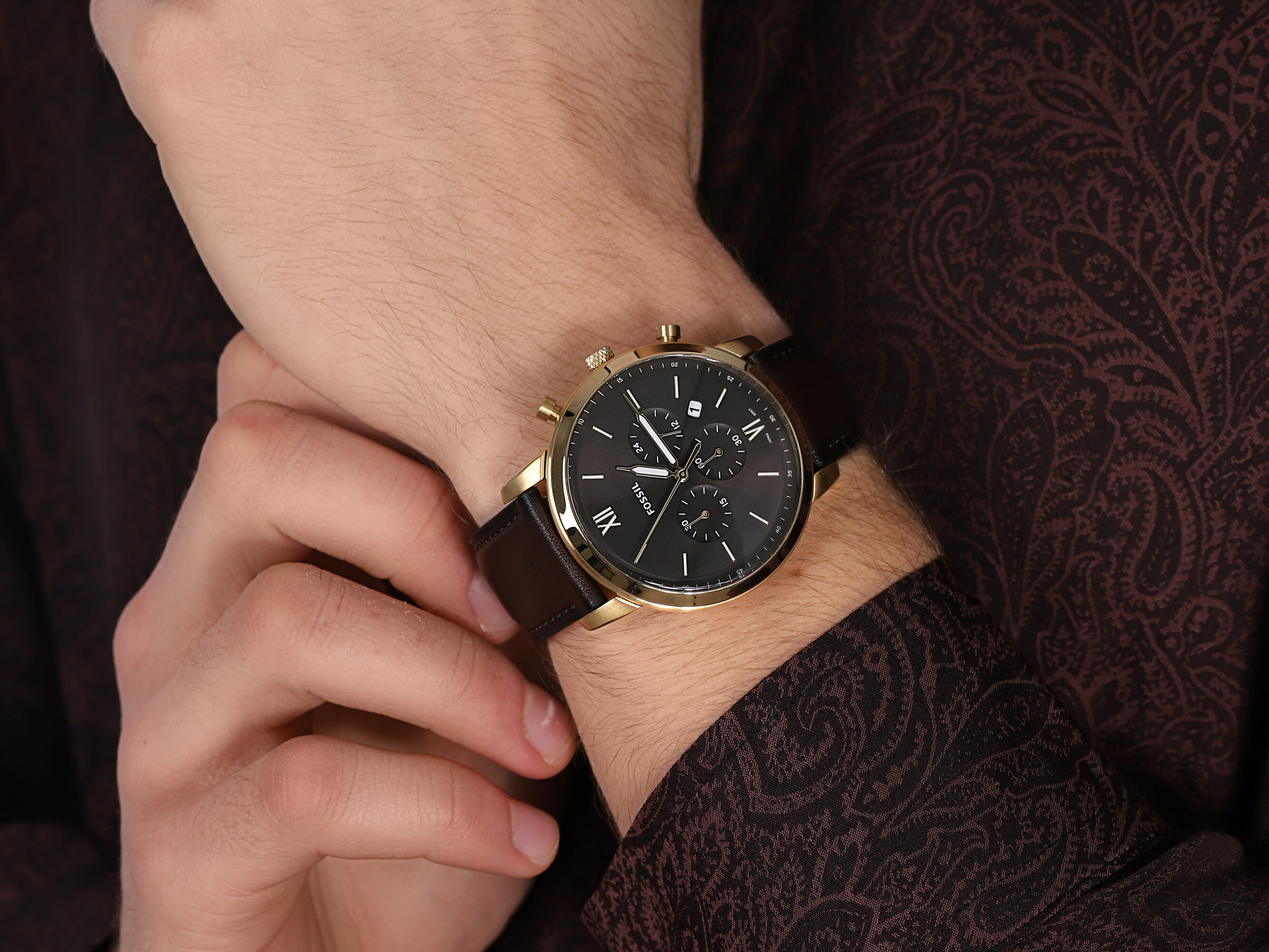 Fossil FS5763 NEUTRA CHRONO zegarek fashion/modowy Neutra - miniatura 4