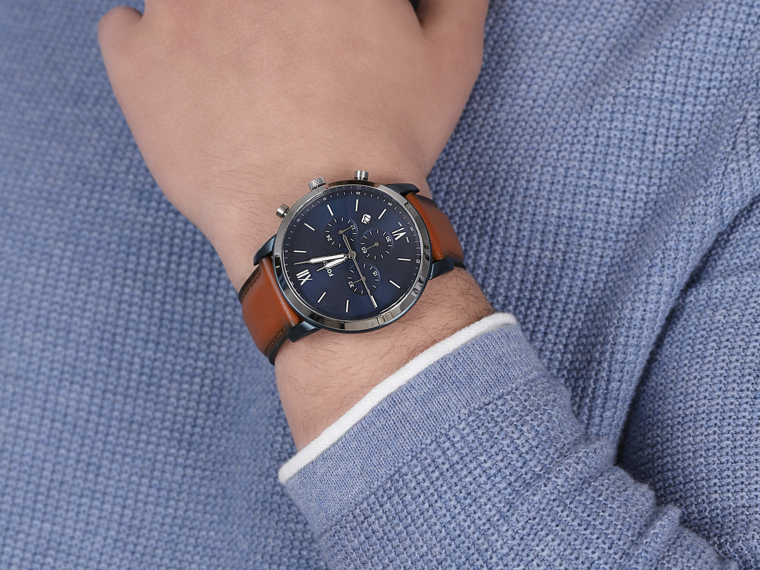Fossil FS5791 NEUTRA CHRONO zegarek klasyczny Neutra - miniatura 4