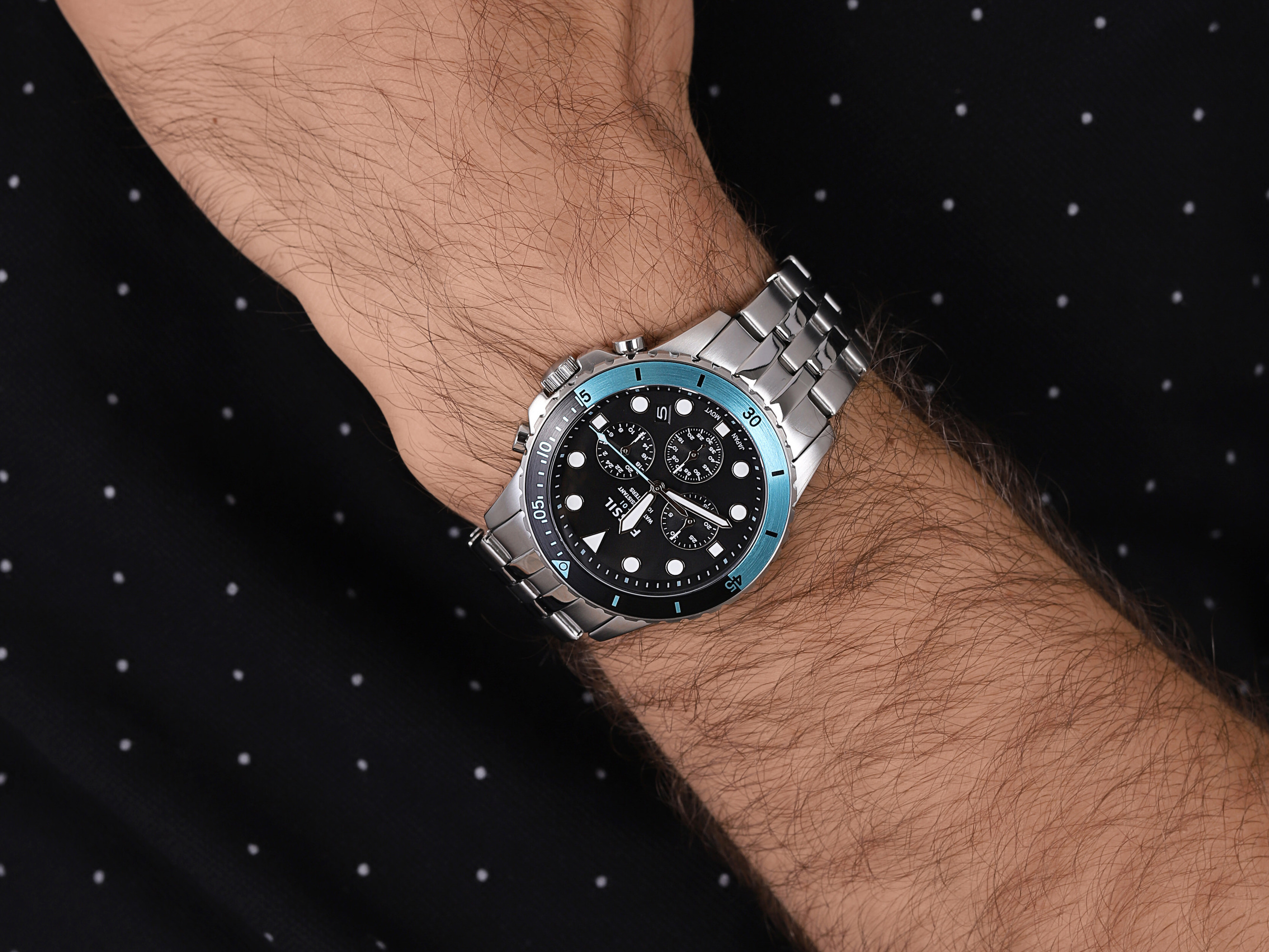 Fossil FS5827 FB-01 CHRONO zegarek klasyczny FB-01 - miniatura 6