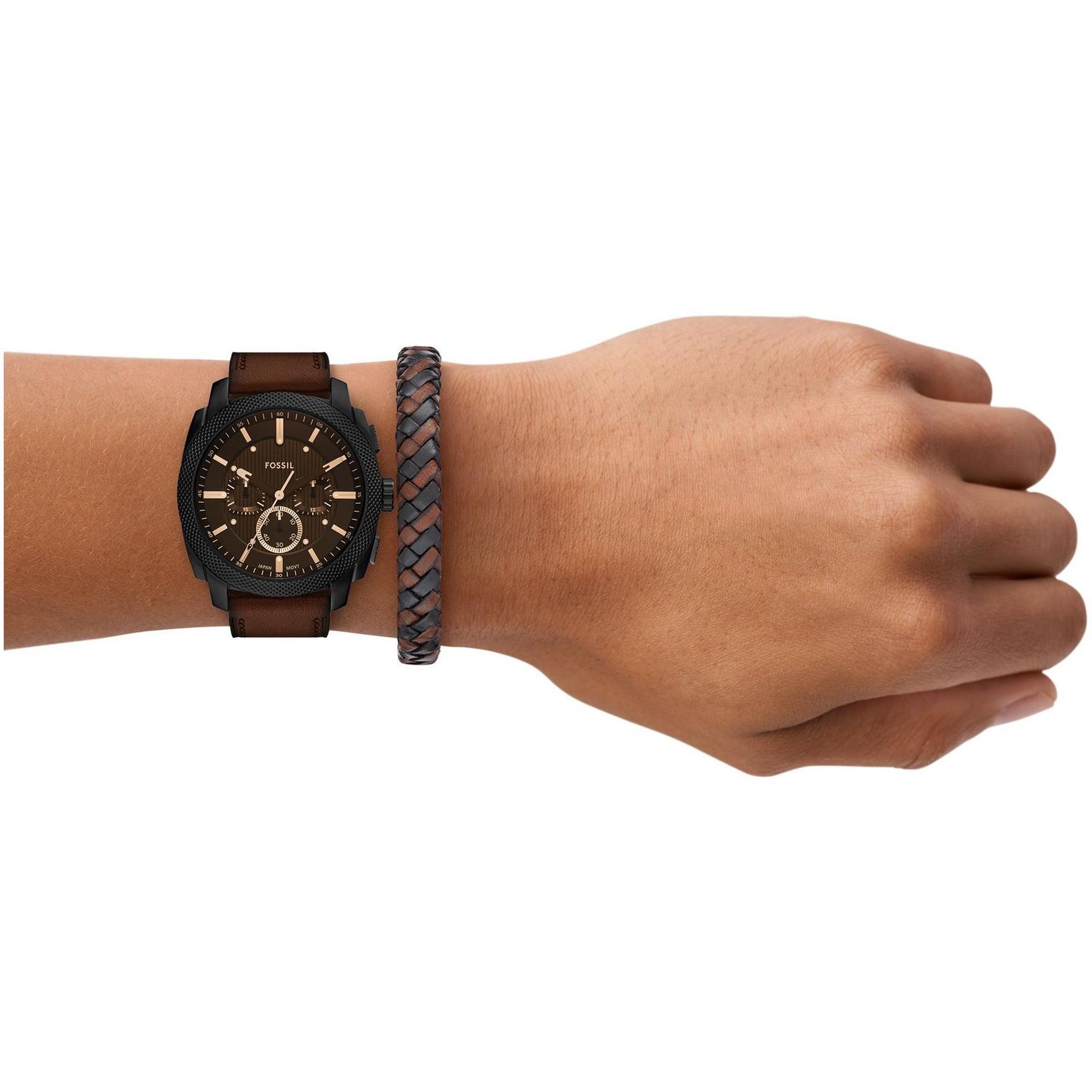 Fossil FS6102SET zegarek męski sportowy Machine pasek - miniatura 9