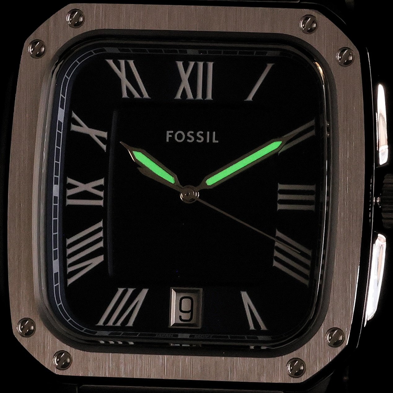Fossil FS6121 Crosby Fossil klasyczny zegarek srebrny - miniatura 5