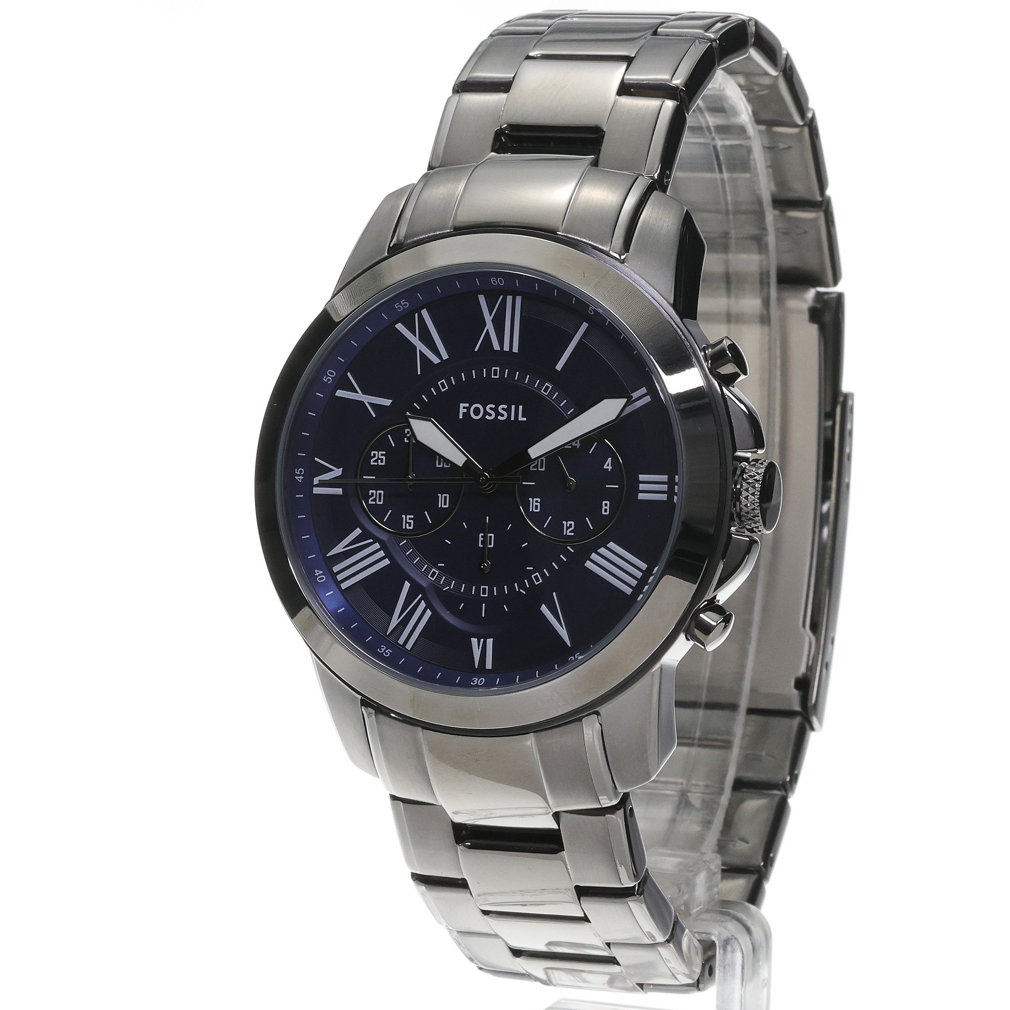 Fossil FS6133 Grant Chronograph Neutra klasyczny zegarek szary - miniatura 2