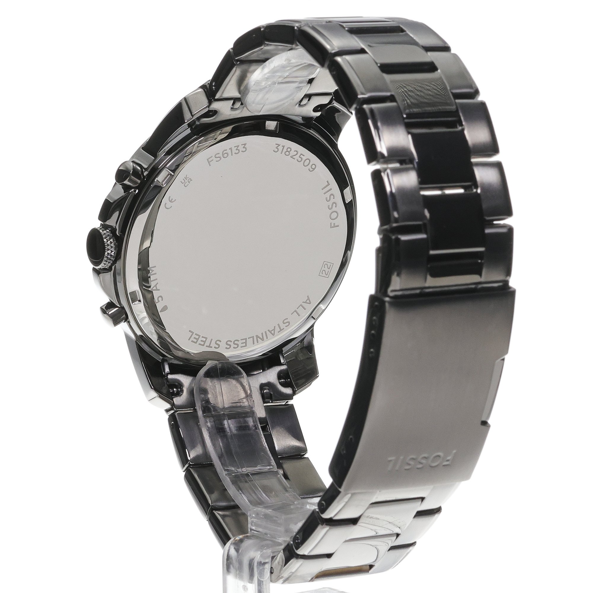 Fossil FS6133 Neutra Grant Chronograph zegarek męski klasyczny mineralne - miniatura 4
