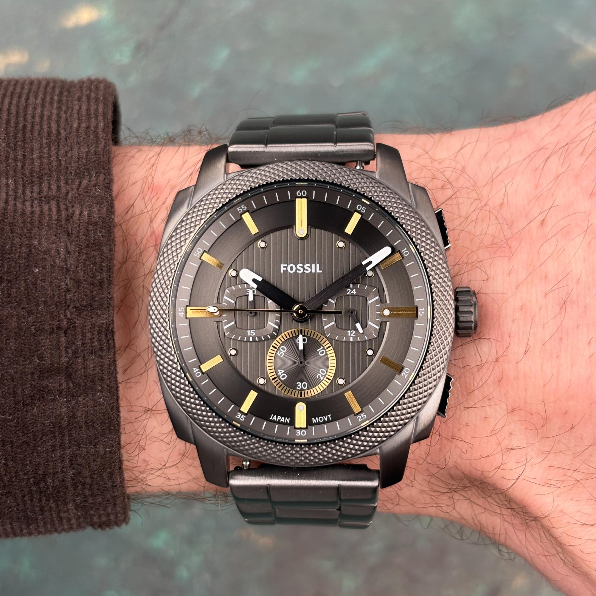 Fossil FS6160 zegarek męski sportowy Męskie bransoleta