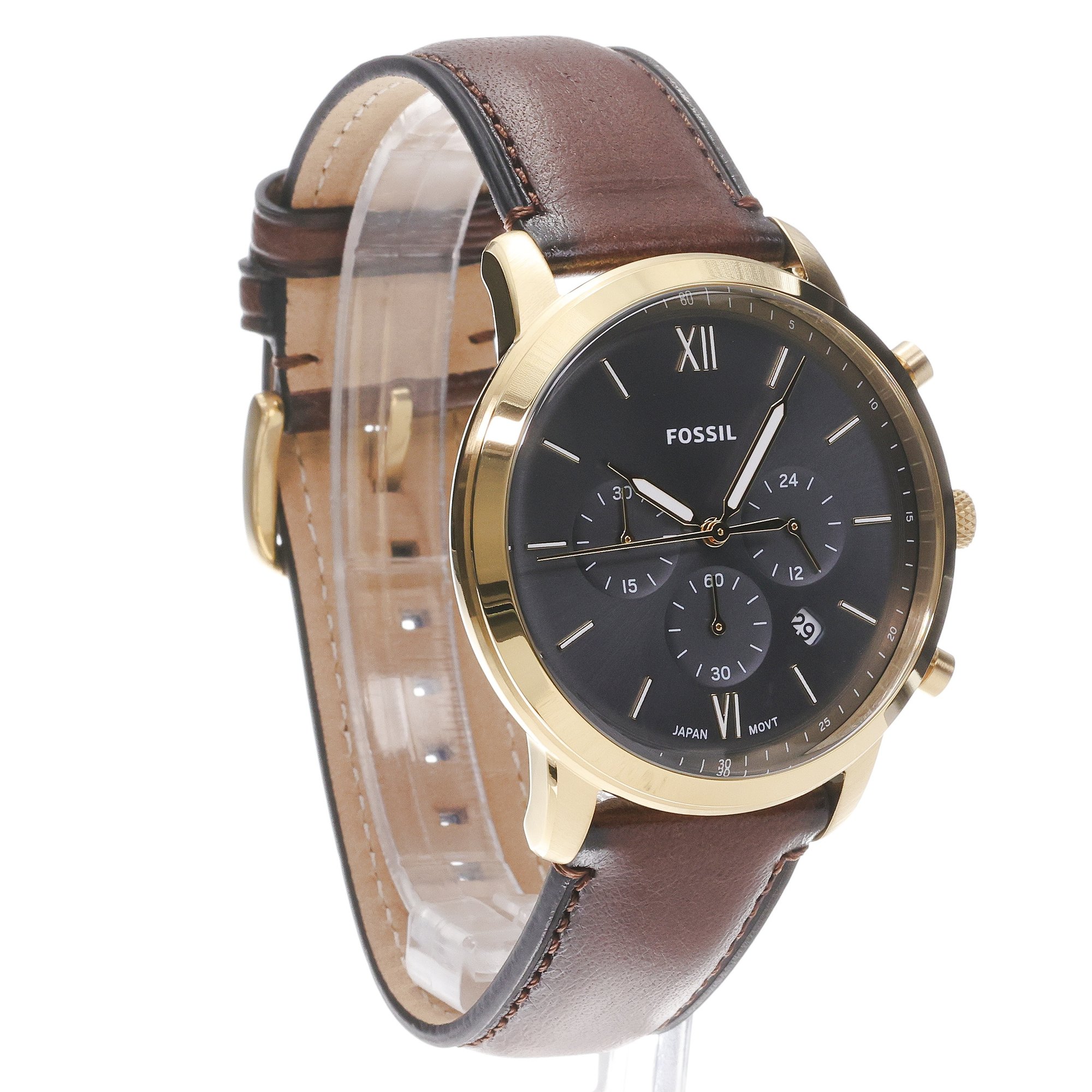 Fossil FS6162 zegarek męski Męskie złoty