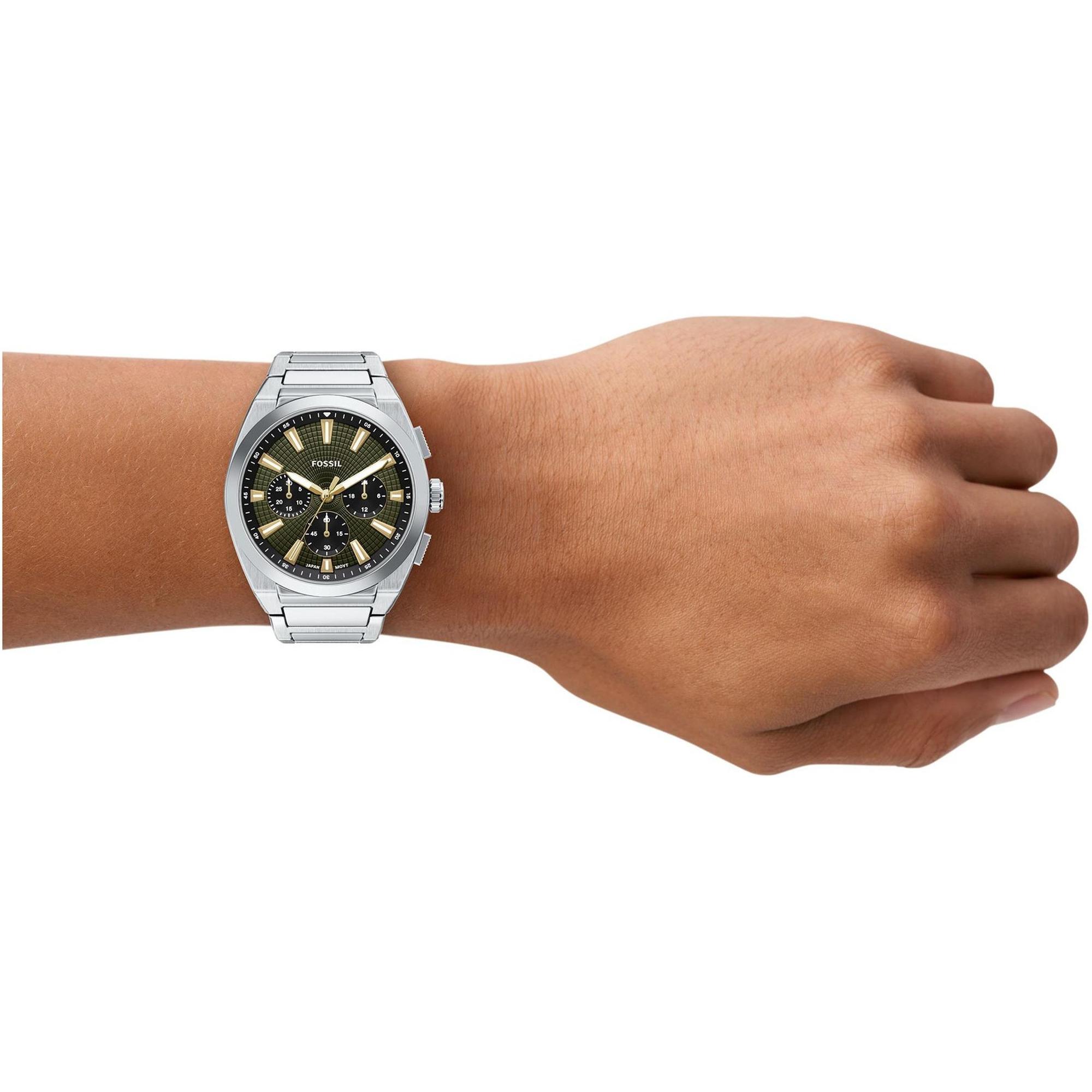 Fossil FS6183 Męskie Everett Chronograph zegarek męski fashion-modowy mineralne - miniatura 8