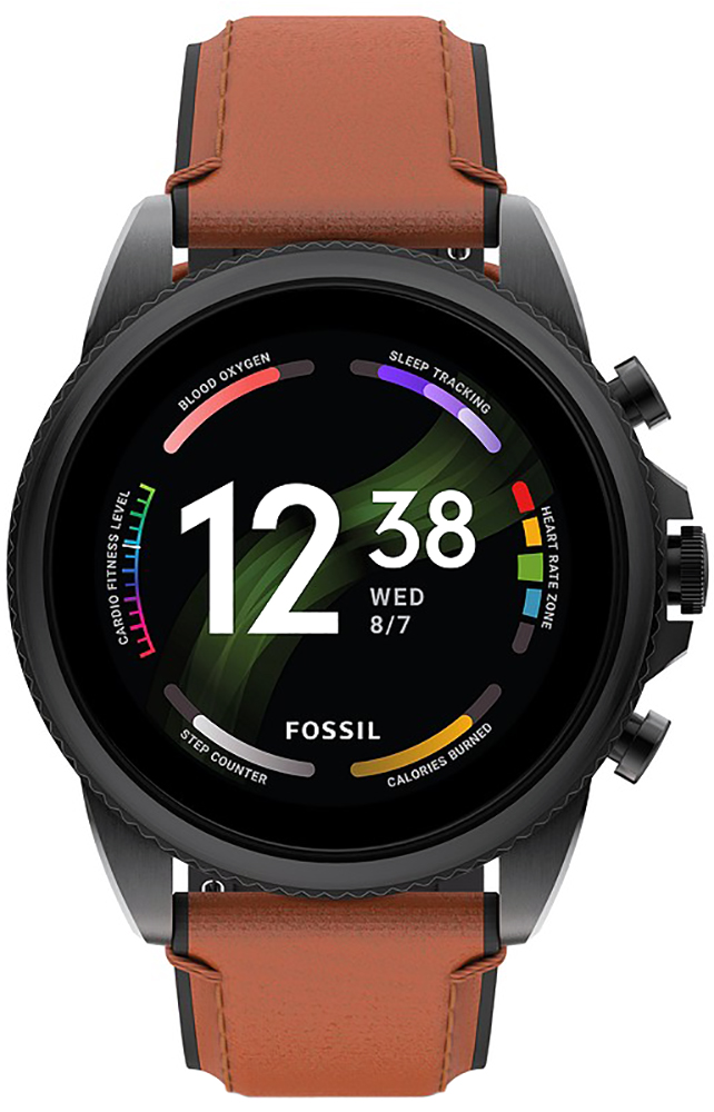 Fossil Smartwatches GEN 6 SMARTWATCH - BROWN FTW4062V