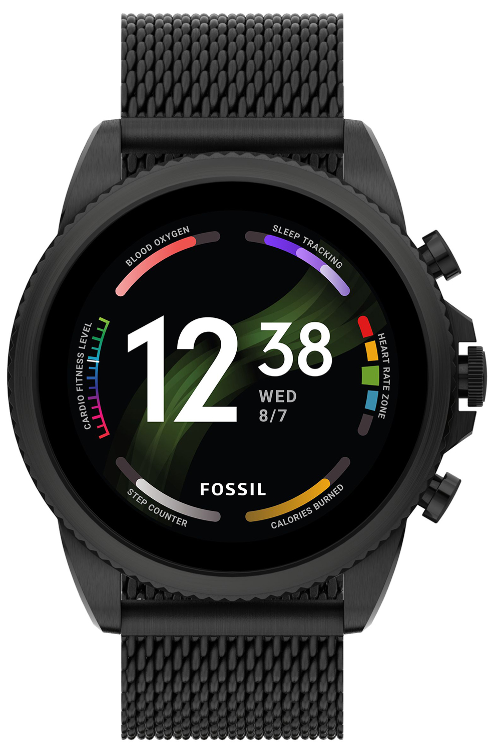 Fossil Smartwatches GEN 6 SMARTWATCH - BLACK STEEL FTW4066