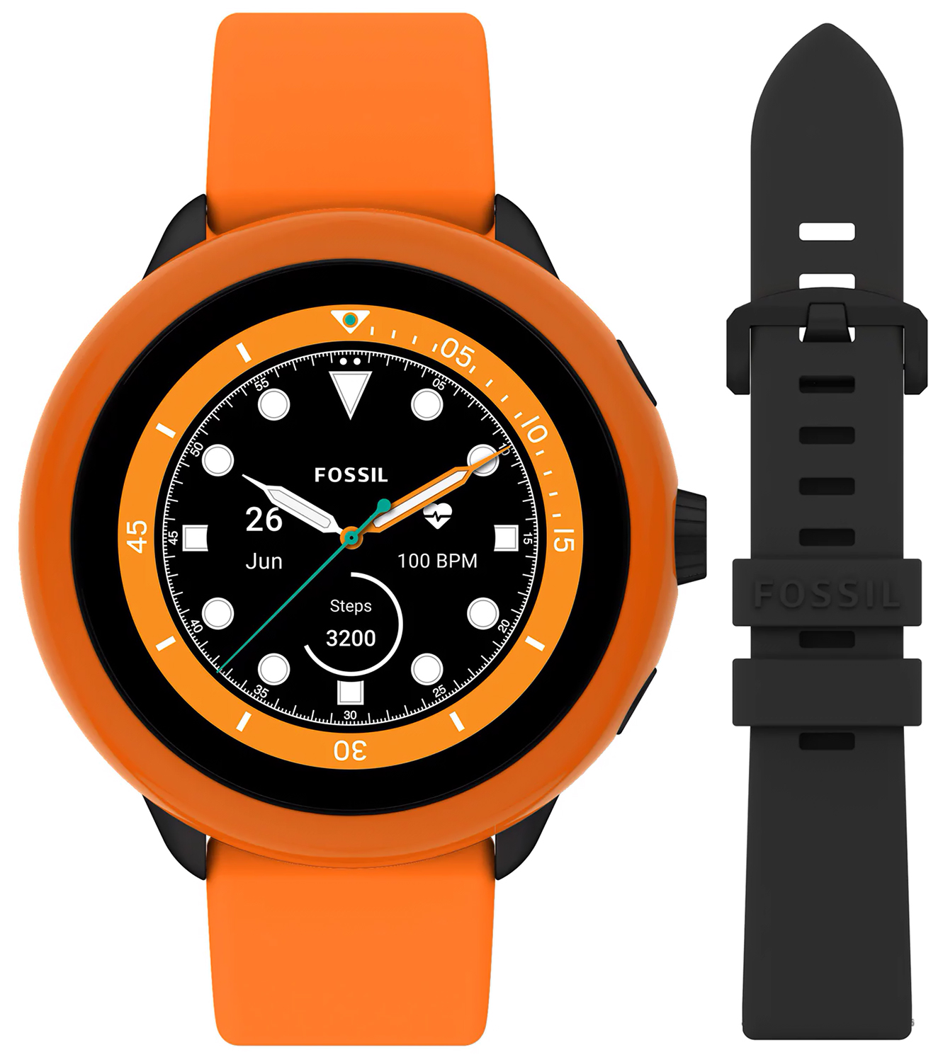 Fossil Smartwatches GEN 6 SMARTWATCH - WELLNESS EDITION FTW4074SETR