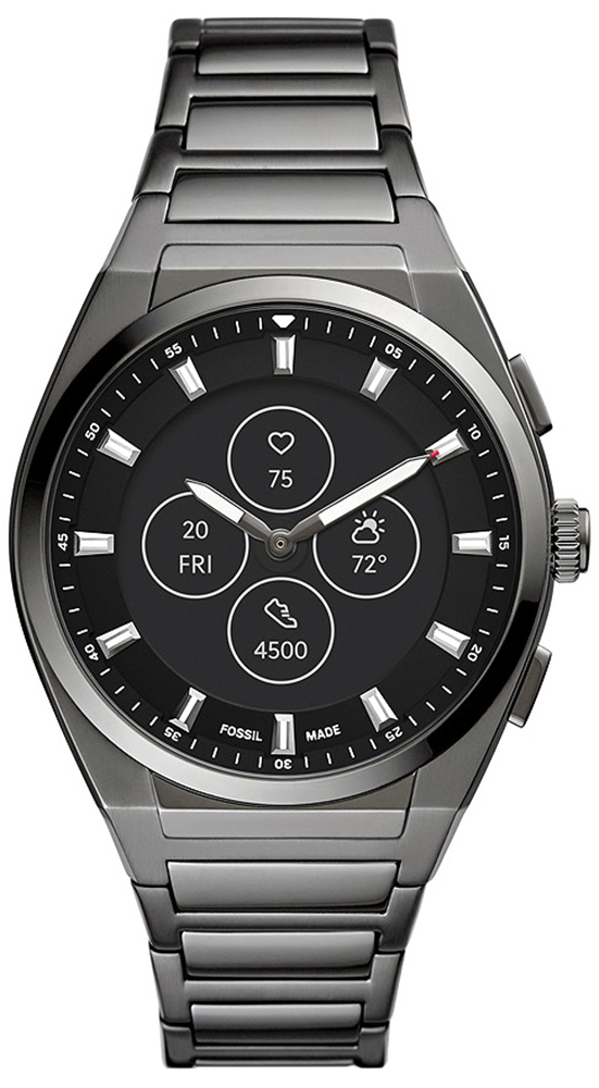 Fossil Hybrid Smartwatch HR Everett Smoke FTW7054