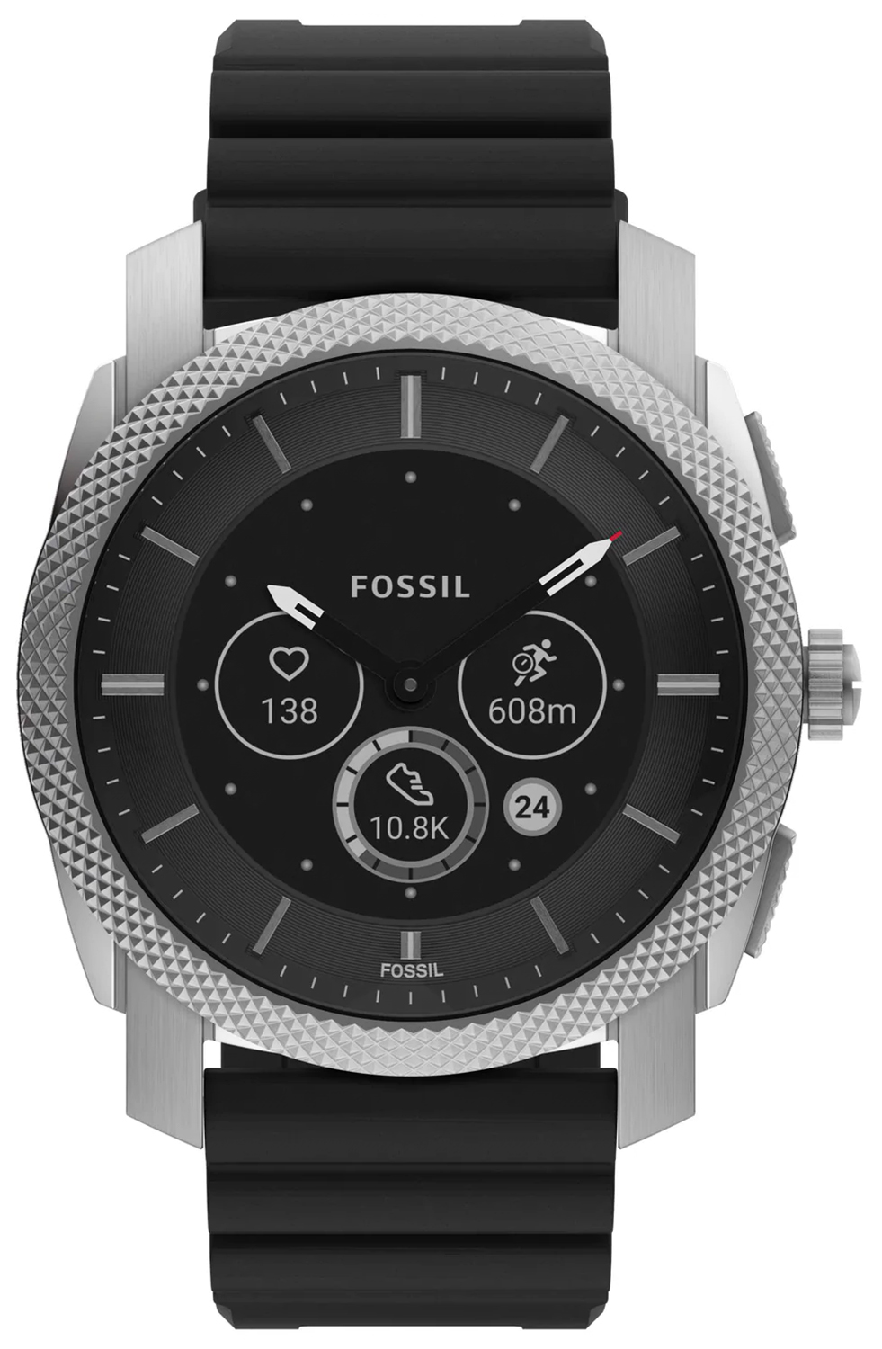 Fossil Smartwatches GEN 6 HYBRID SMARTWATCH - MACHINE BLACK FTW7069