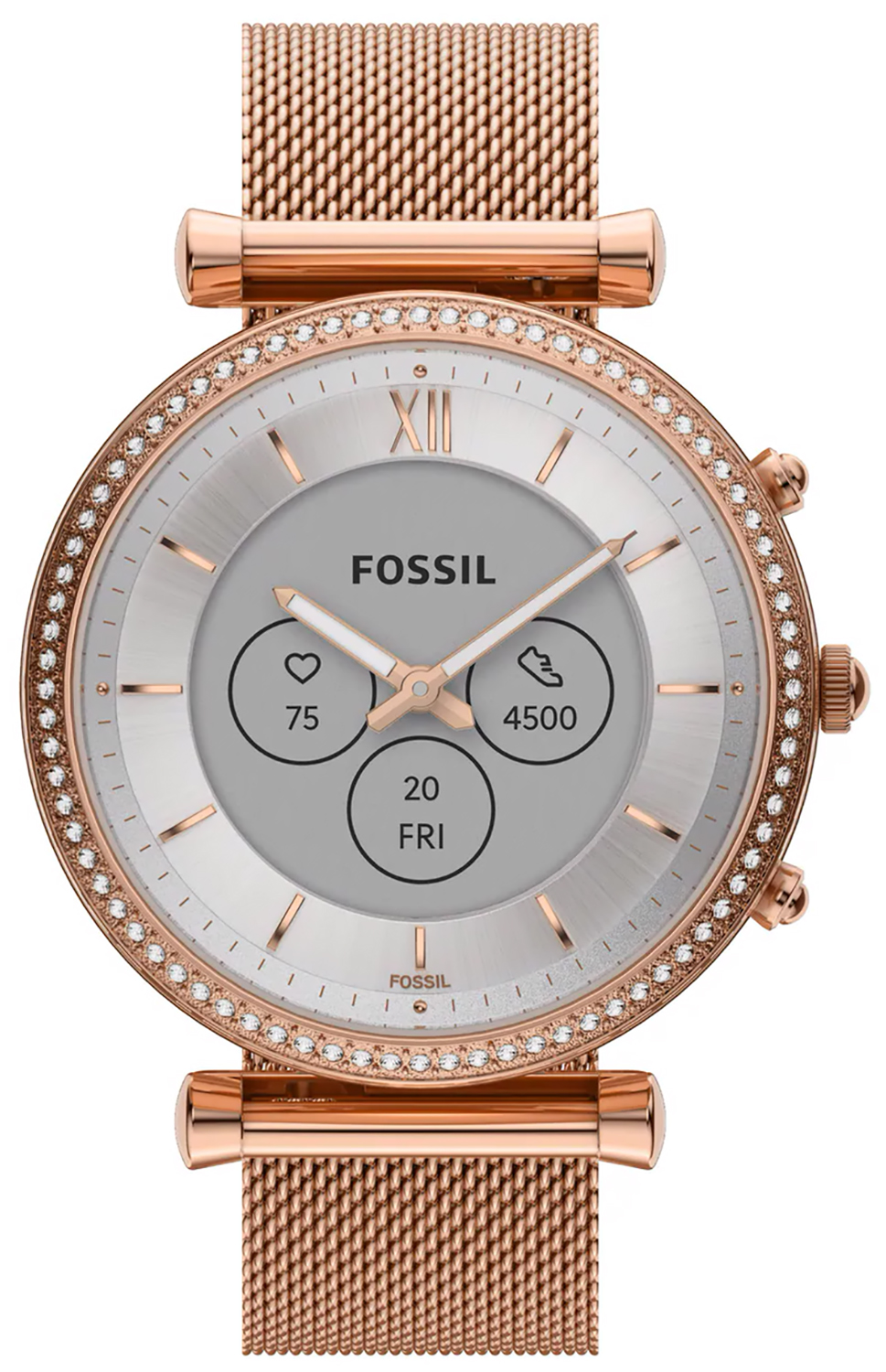 Fossil Smartwatches CARLIE GEN 6 HYBRID SMARTWATCH FTW7075