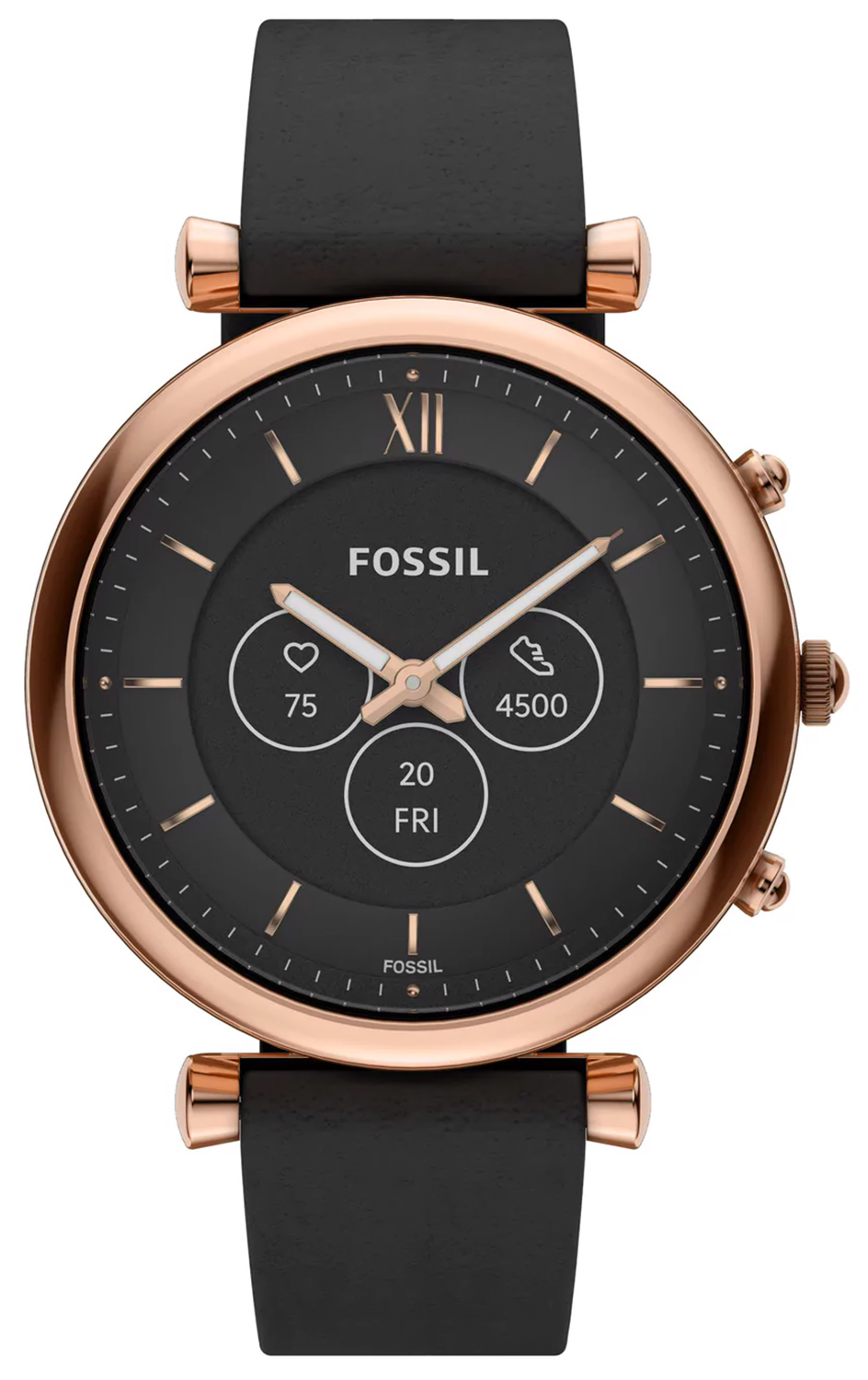 Fossil Smartwatches CARLIE GEN 6 HYBRID SMARTWATCH FTW7079