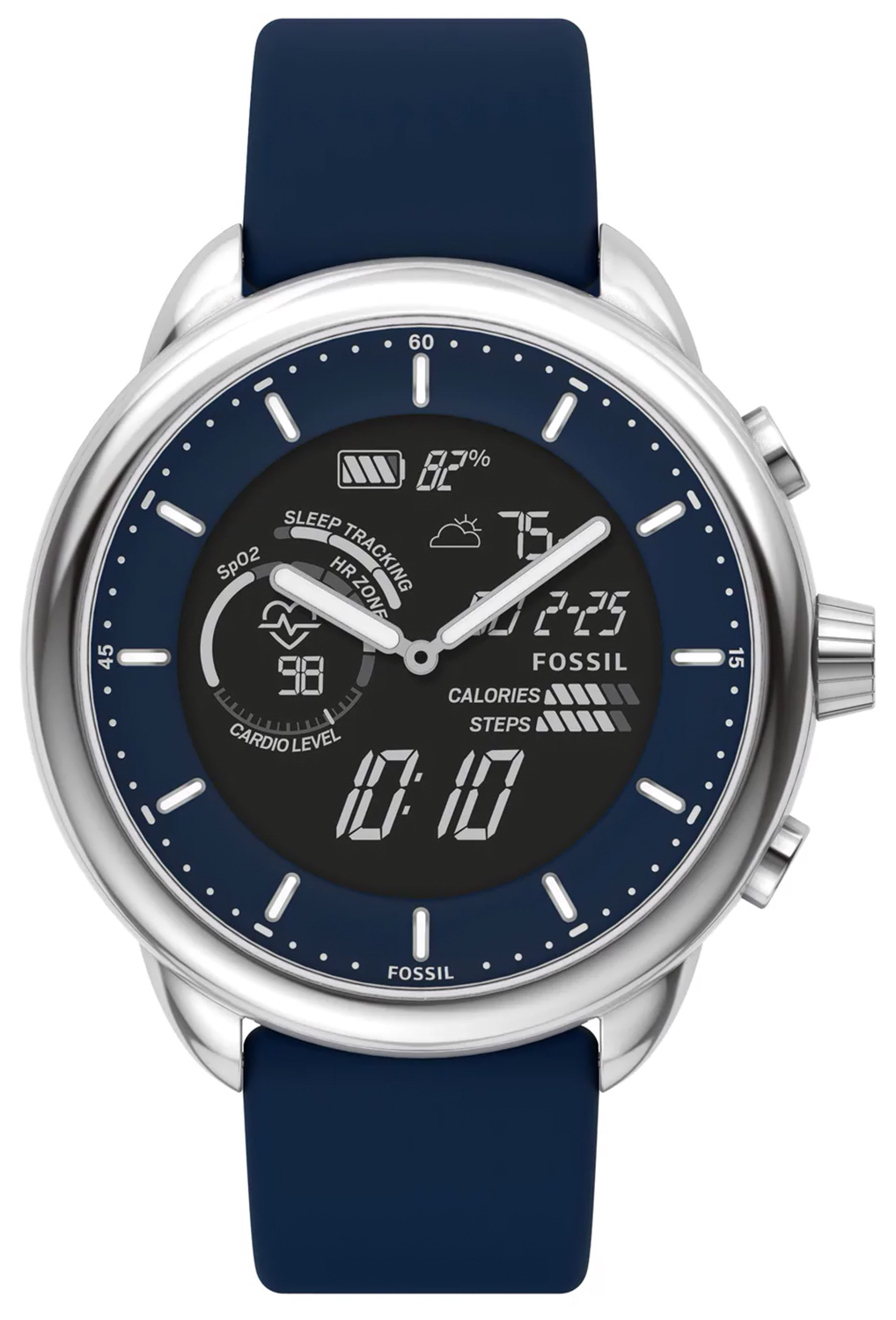 Fossil Smartwatches Gen 6 Wellness Edition Hybrid Smartwatch  FTW7082