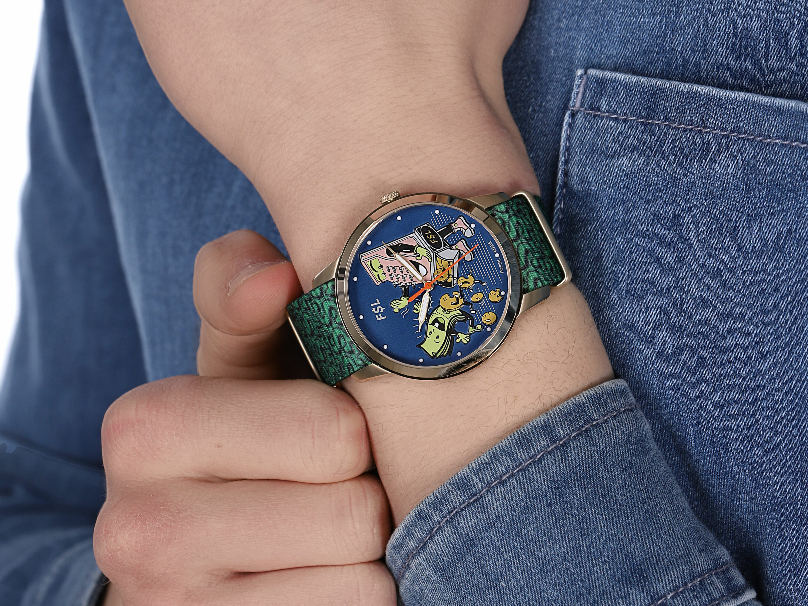 Fossil LE1103 zegarek męski The Minimalist - miniatura 4