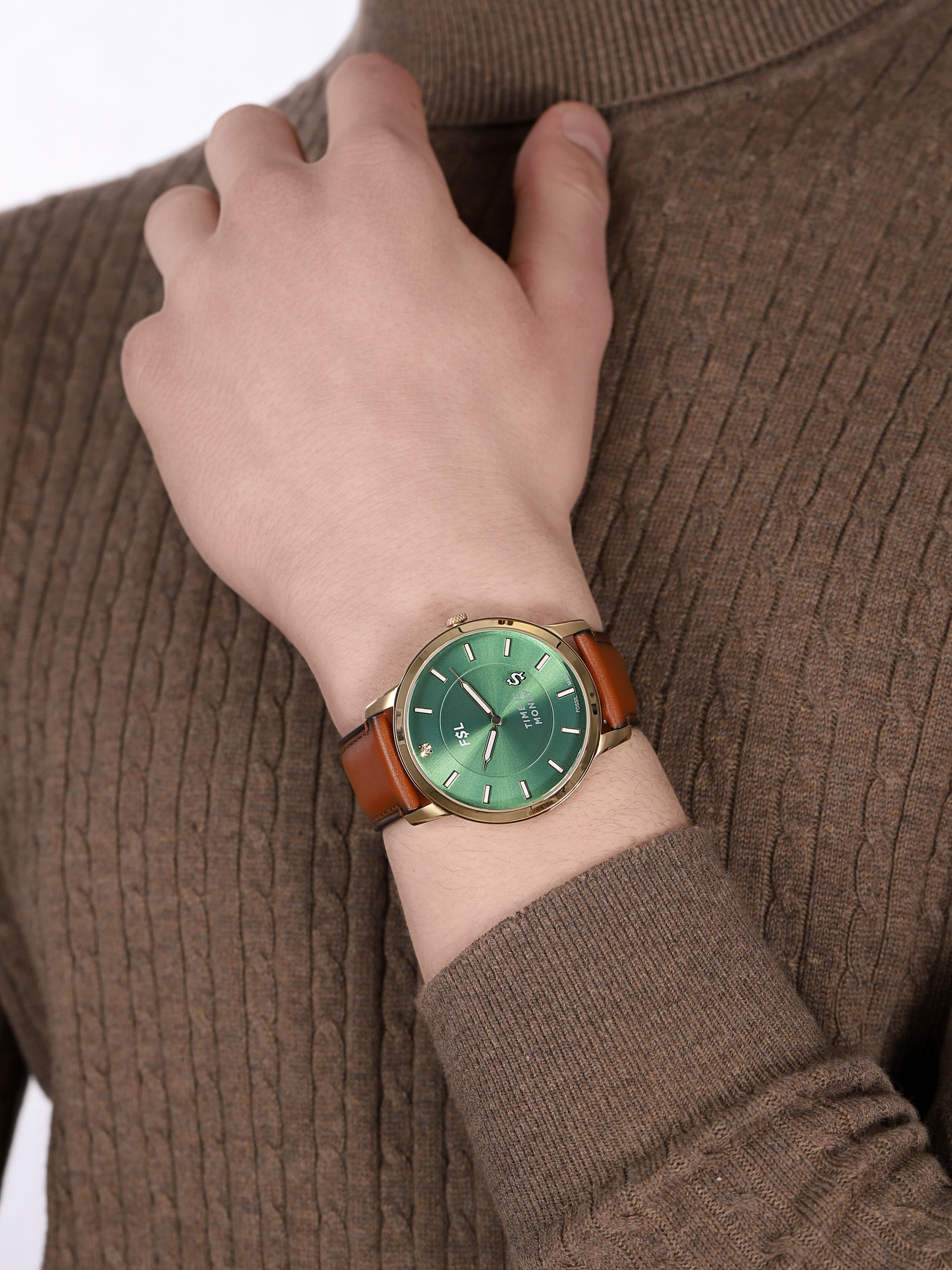 Fossil LE1104 męski zegarek The Minimalist pasek - miniatura 3