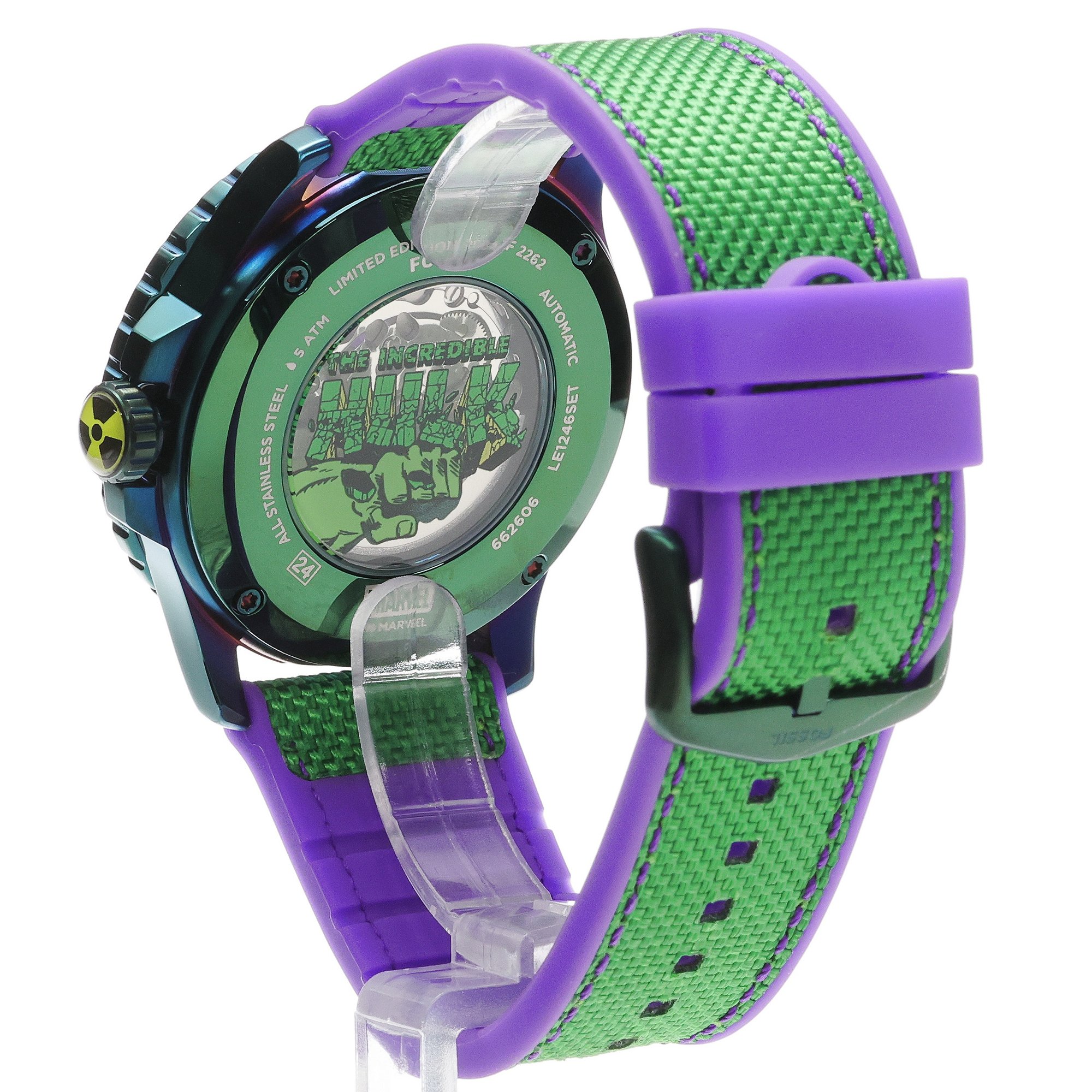 Fossil LE1246SET zegarek męski Fossil zielony - miniatura 4